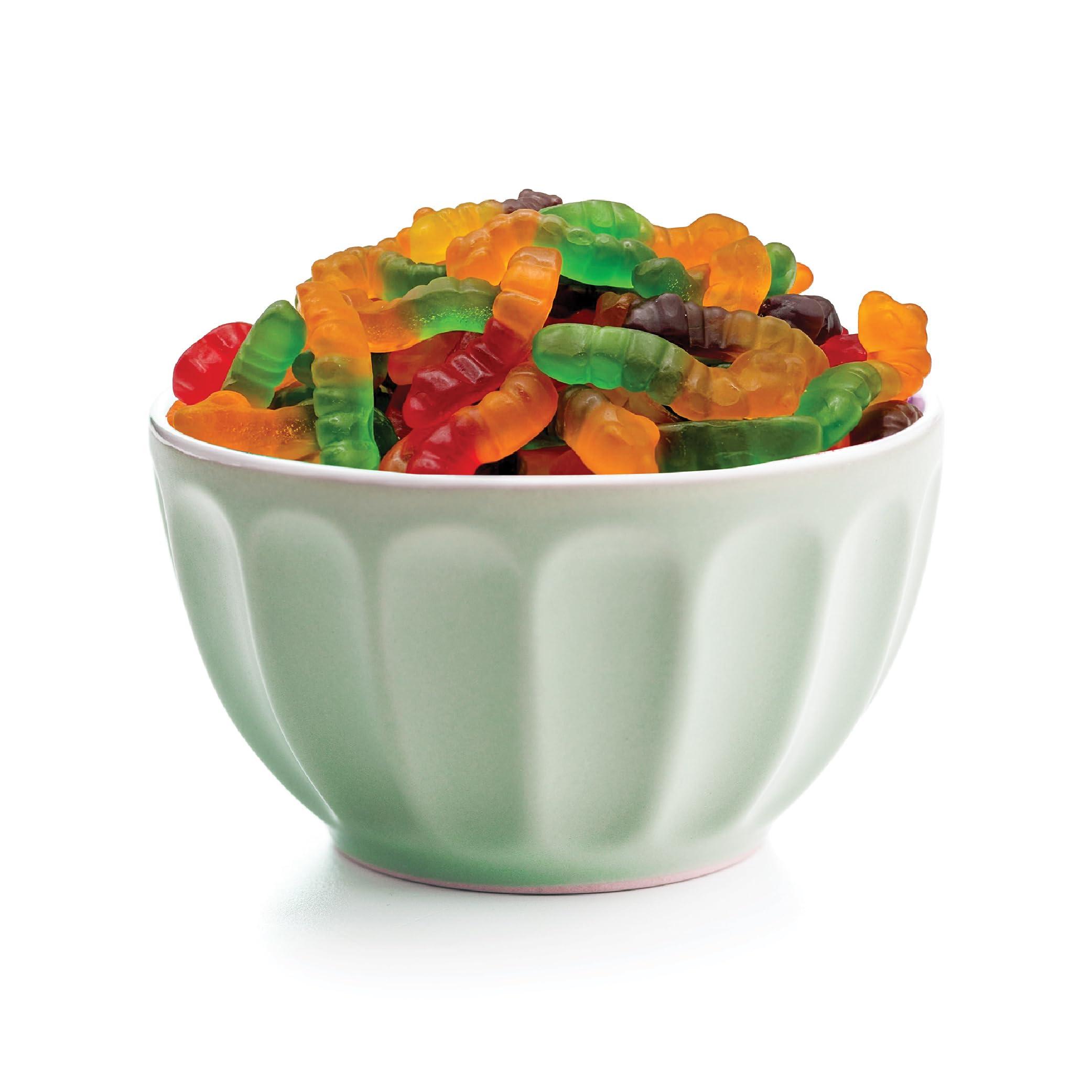Gummy Worms Candy - 11 Ounce Pack - Assorted Fruit Flavors - Colorful and Playful Treat - Image 5