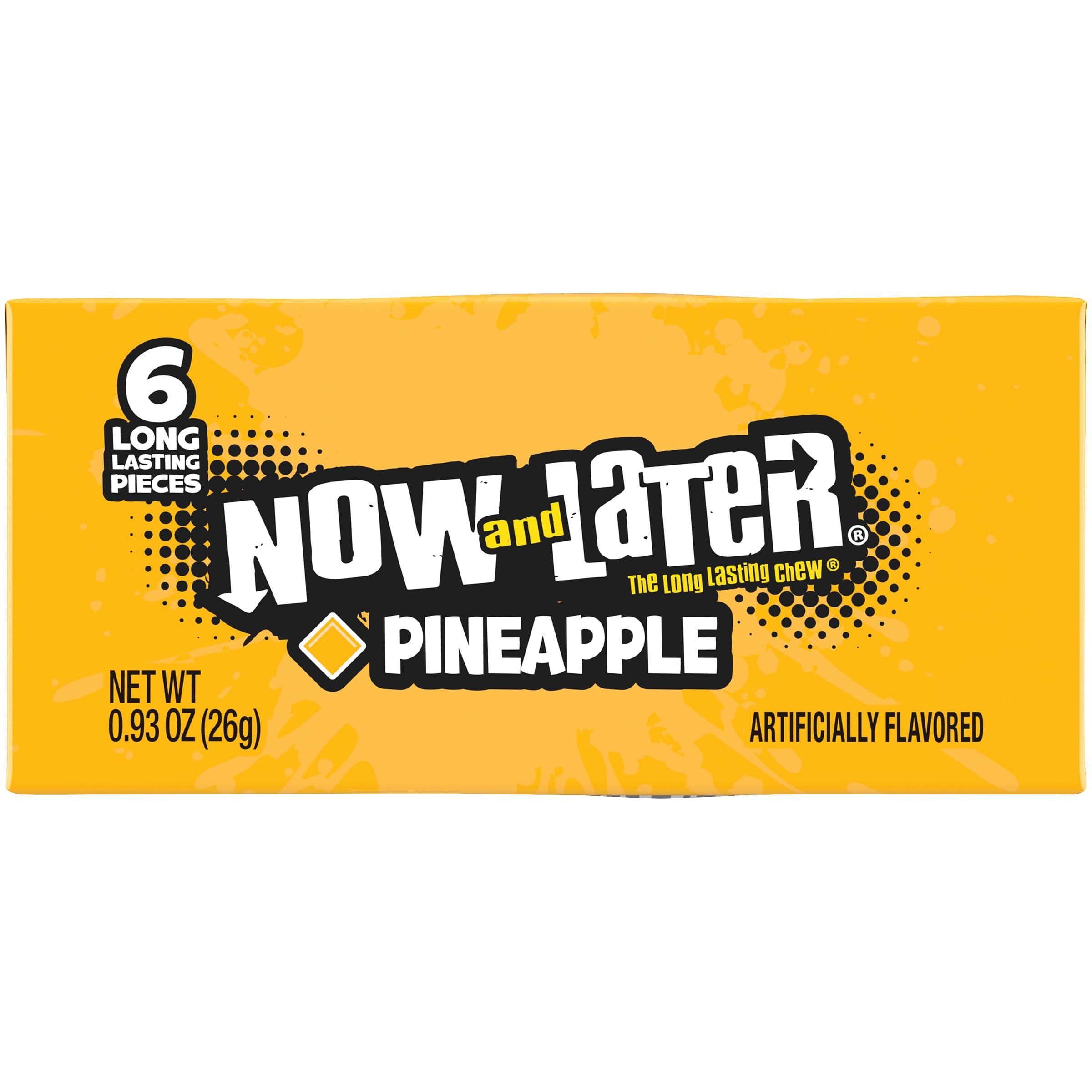 Now & Later Taffy Candy, 10 Fruit Flavors, Individually Wrapped Taffy Candy - Image 6