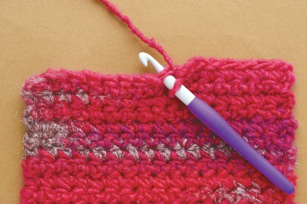 Clover 1045/G Purple Amour Crochet Hook, Size G, 4.0mm - Image 6