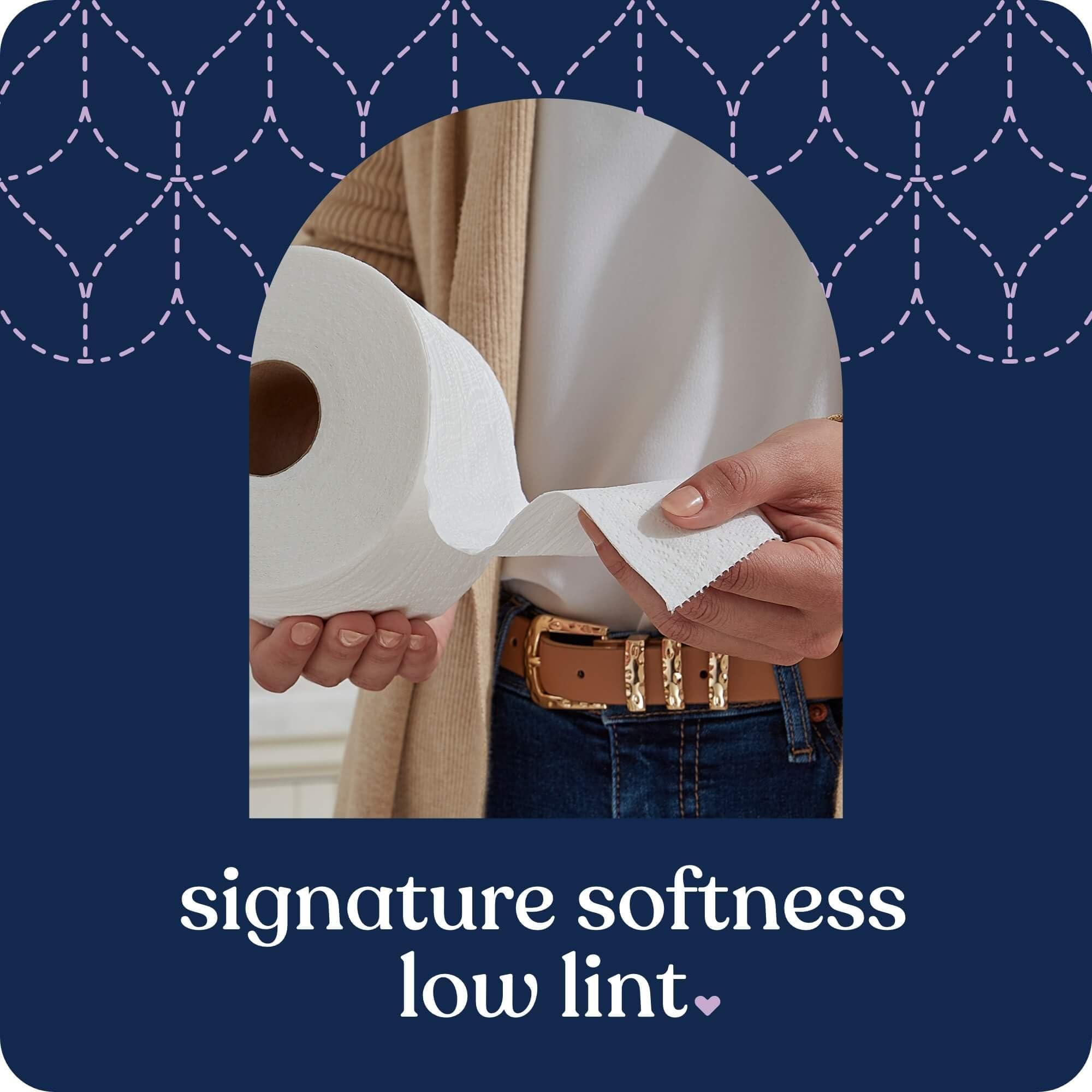 Quilted Northern Ultra Plush Toilet Paper, 18 Mega Rolls = 72 Regular Rolls, 3X Thicker*, 3 Ply Soft Toilet Tissue - Image 3