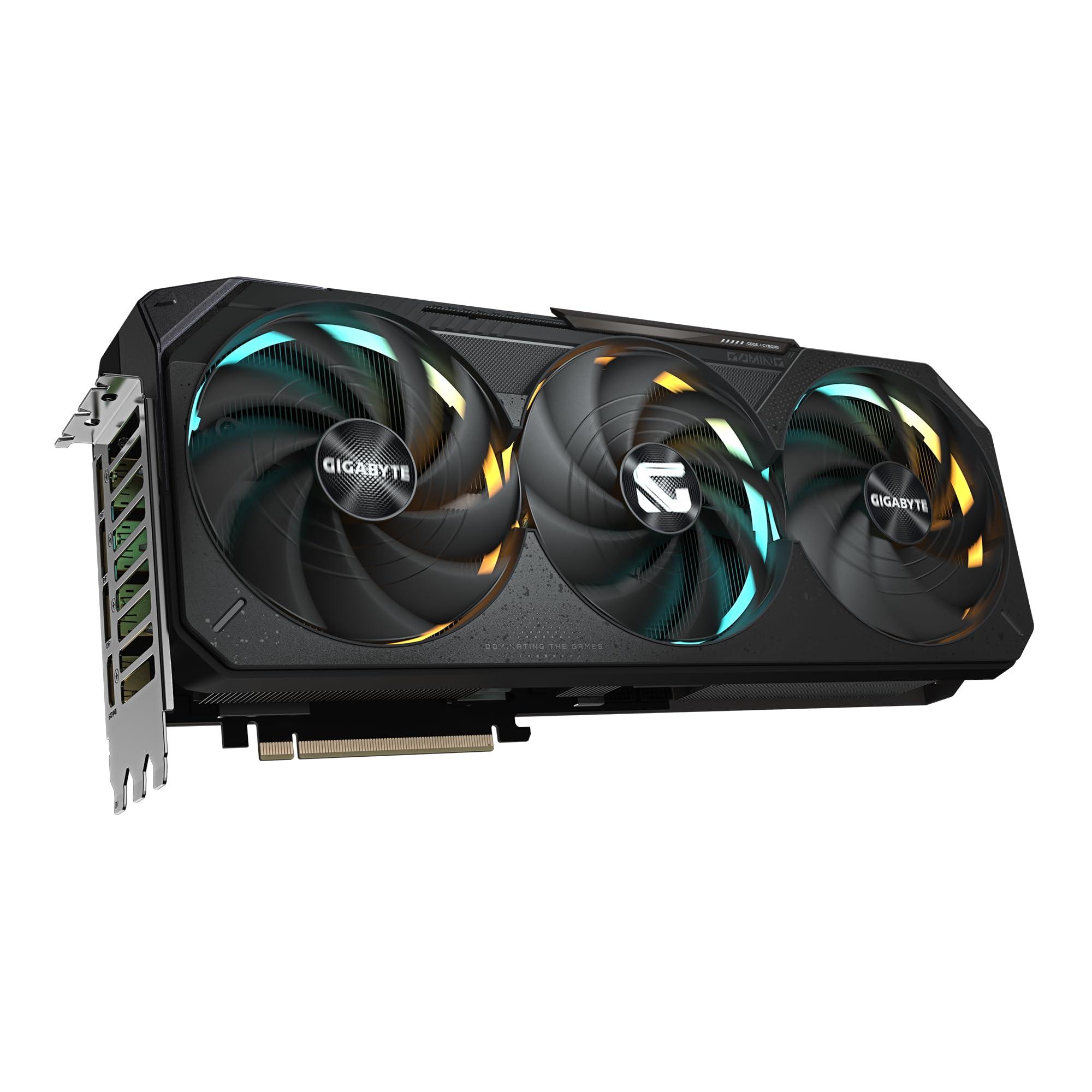 Gigabyte GeForce RTX 5080 Gaming OC 16G Graphics Card - 16GB GDDR7, 256bit, PCI-E 5.0, 2730MHz Core Clock, 3 x DisplayPort, 1 x HDMI, GV-N5080GAMING OC-16GD - Image 3