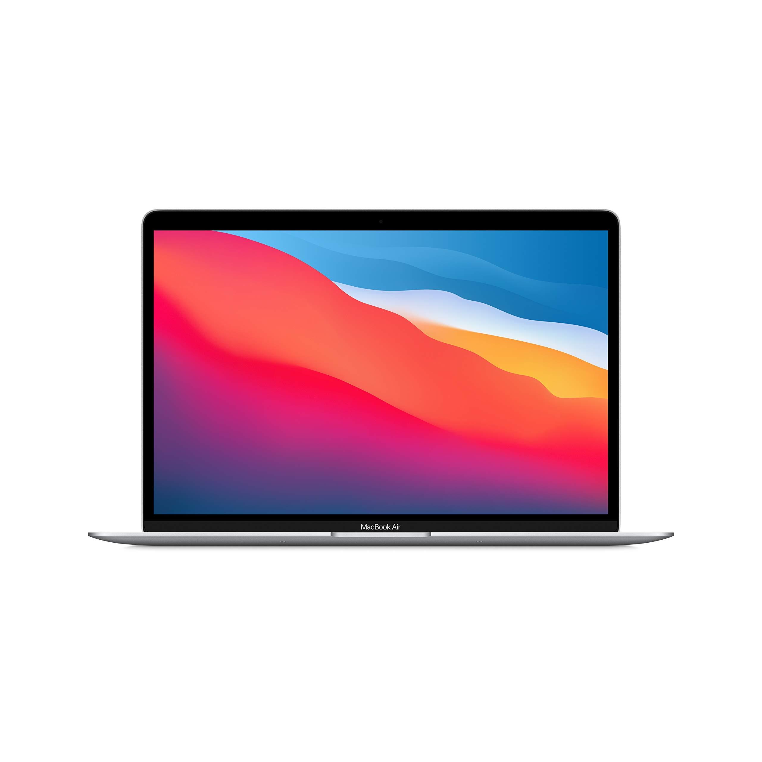 Late 2020 Apple MacBook Air M1 Chip (13 inch, 8GB RAM, 256GB SSD) Silver (Renewed Premium)