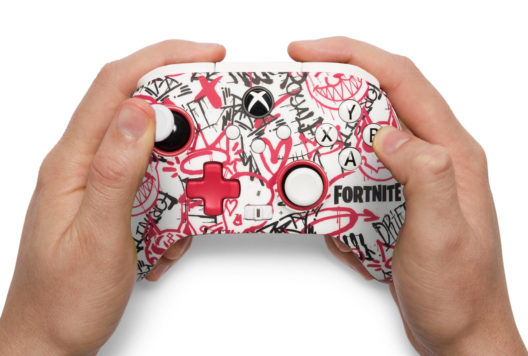 PowerA Wireless Controller for Xbox Series X|S - Fortnite SE, bonus virtual item included, hall effect thumbsticks, low latency wireless, Officially Licensed - for Xbox Series X|S and works on Xbox One and Windows 10/11, Bonus Virtual Item Included - Image 12