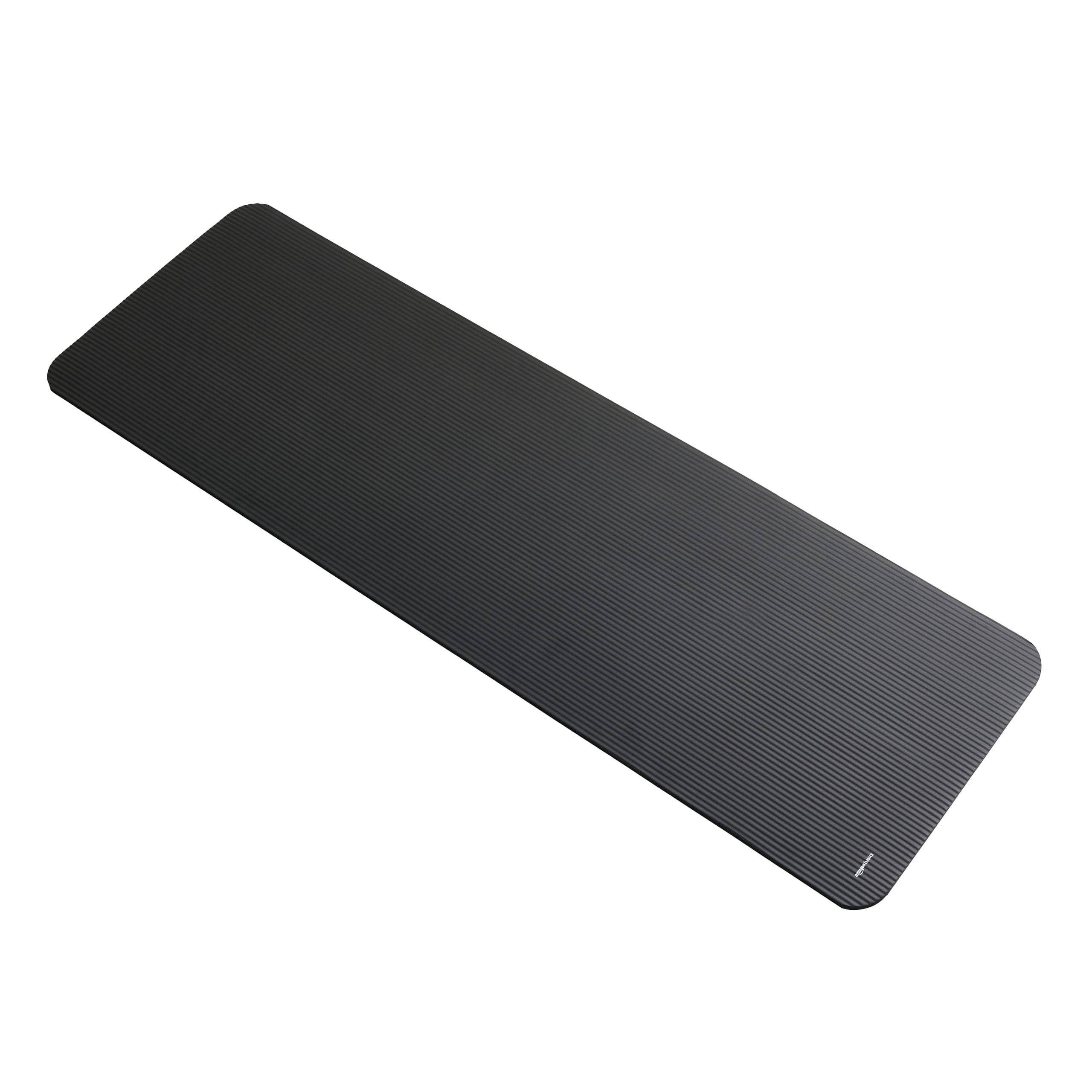 Amazon Basics 1/2 Inch Extra Thick Exercise Yoga Mat with Carrying Strap, Cushioned Support, for Fitness and Gym Workouts - Image 7