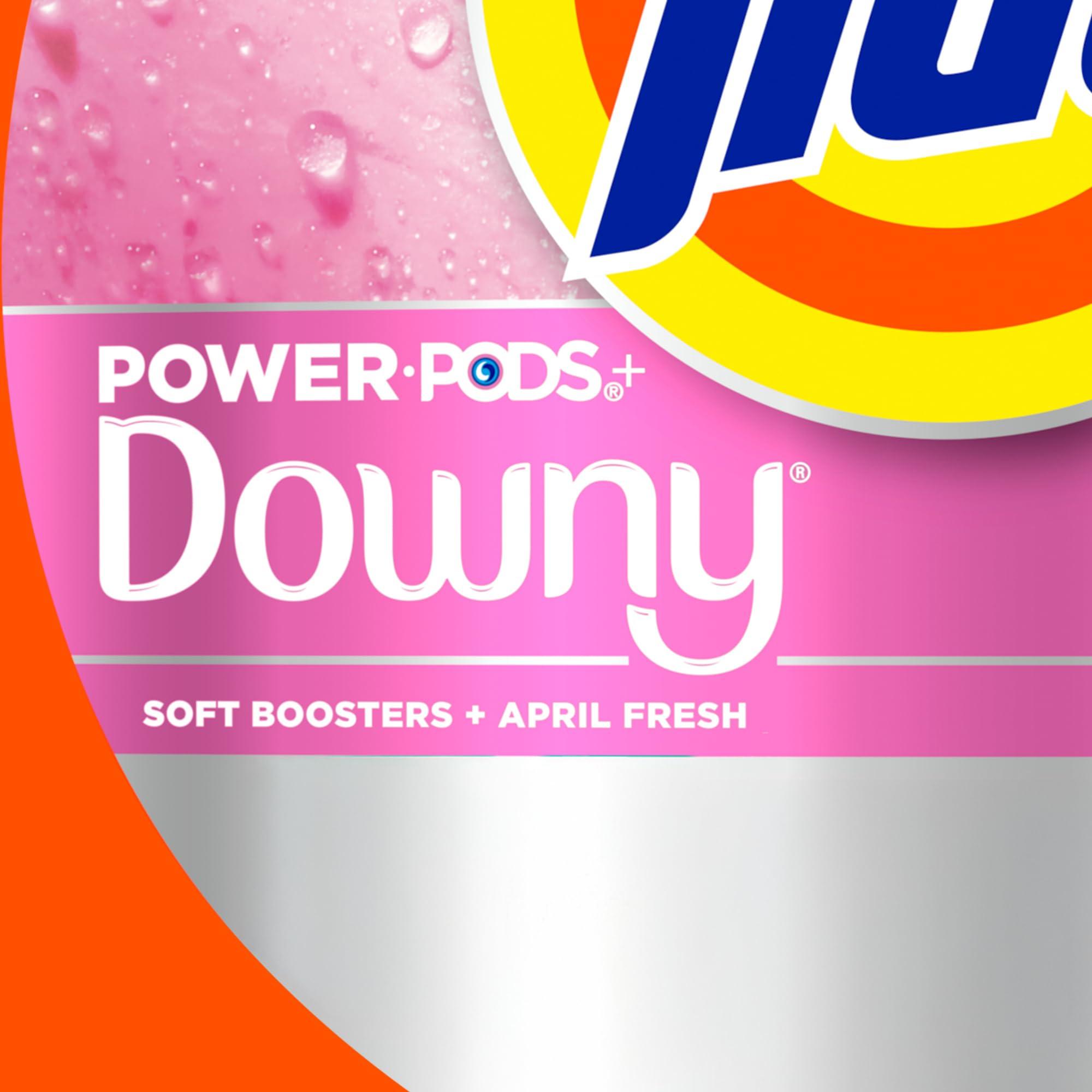 Tide Power PODs 2-in-1 Laundry Detergent Pacs with Downy Soft Boosters, Lasting Freshness with April Fresh Scent, 45 Count, Tide Laundry Detergent, Washing Detergent - Image 9