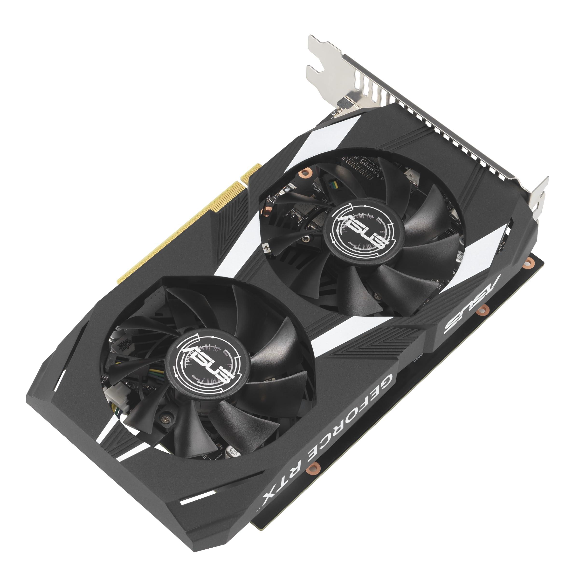 ASUS Dual NVIDIA GeForce RTX 3050 6GB OC Edition Gaming Graphics Card - PCIe 4.0, 6GB GDDR6 Memory, HDMI 2.1, DisplayPort 1.4a, 2-Slot Design, Axial-tech Fan Design, 0dB Technology, Steel Bracket - Image 10