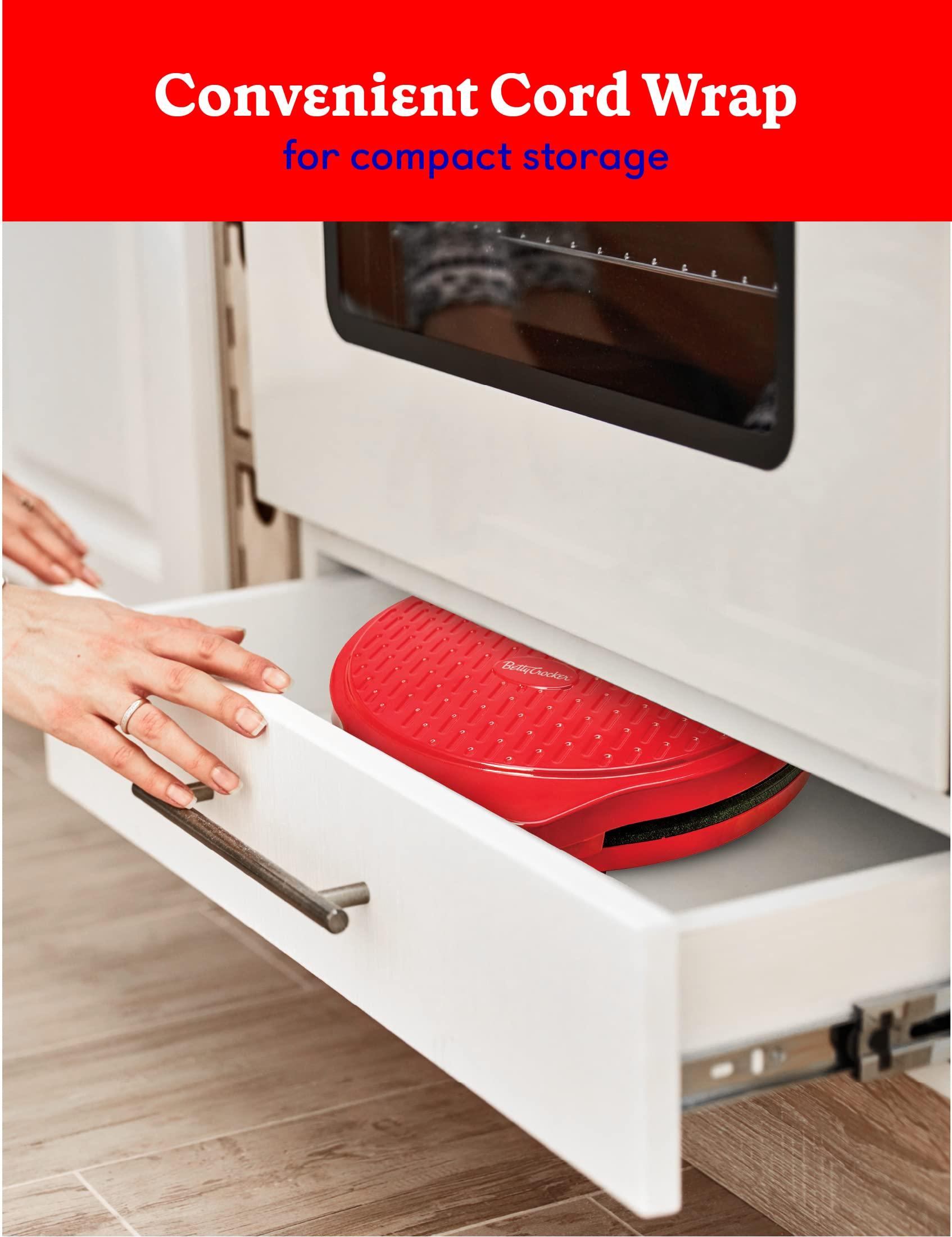Betty Crocker Countertop Pizza Maker, 1440-Watt Pizza Maker Machine for Home, BC-2958CR - Image 7