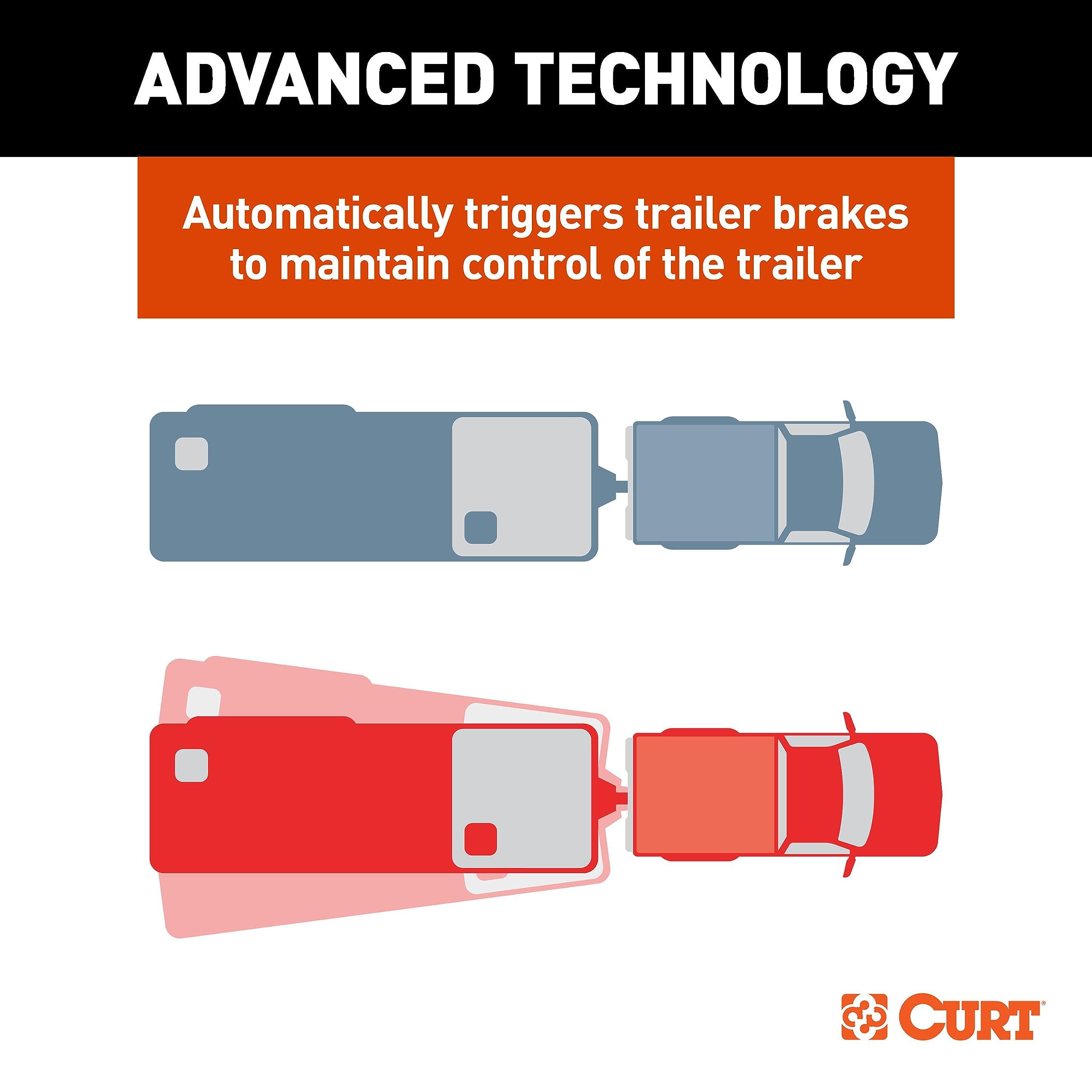 BKDK CURT 51202 True Course Advanced Bluetooth® Trailer Sway Control System - Image 5
