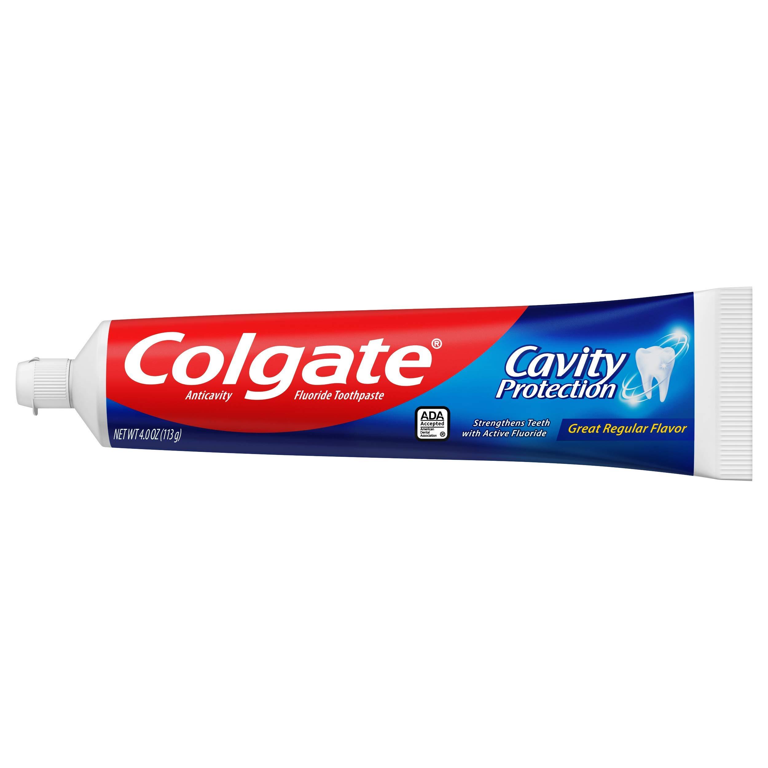 Colgate Cavity Protection Toothpaste with Fluoride - 4 Ounce (Pack of 6) - Image 2