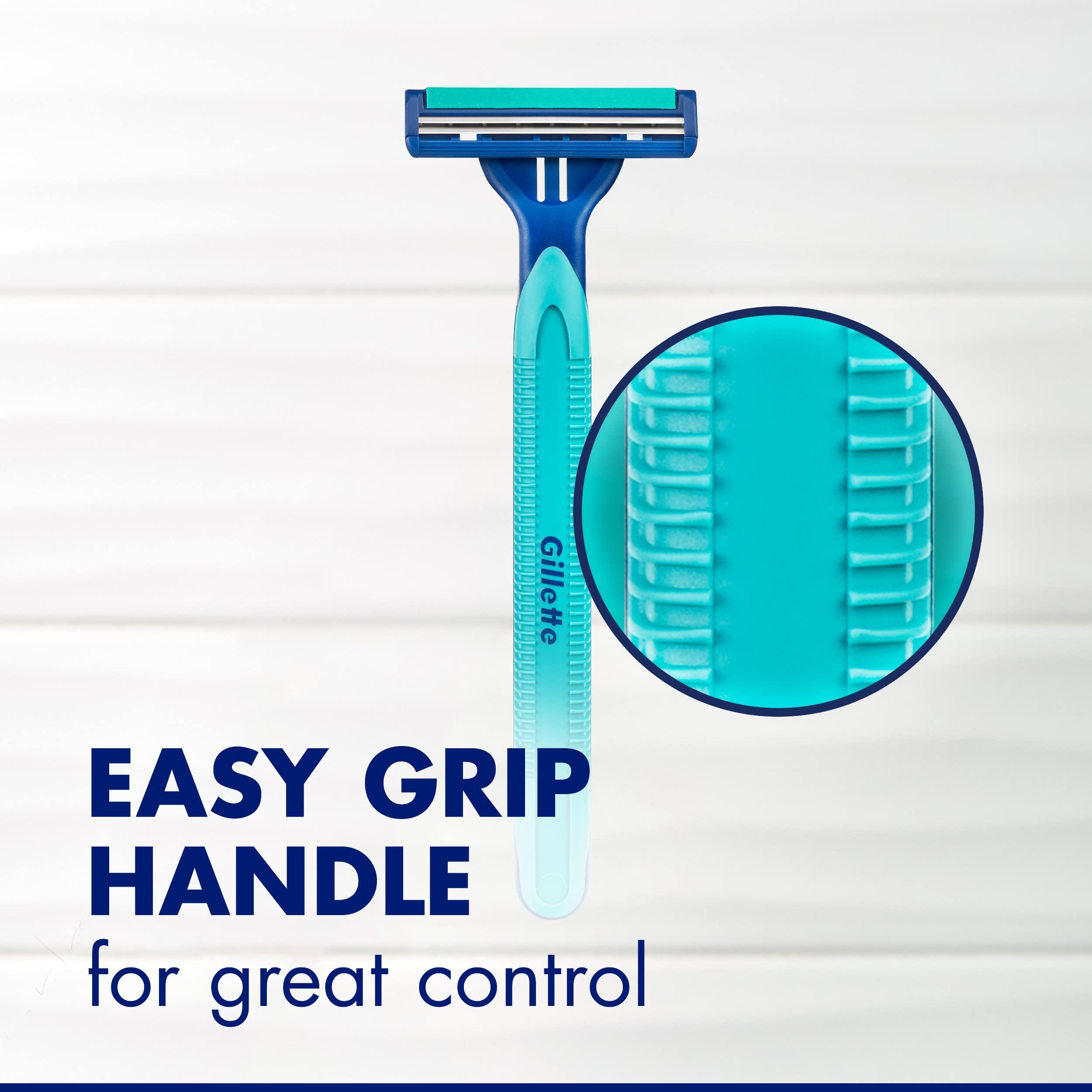 Gillette Sensor2 Plus Pivoting Head Men’s Disposable Razors, 10 Count (Pack of 3) - Image 5