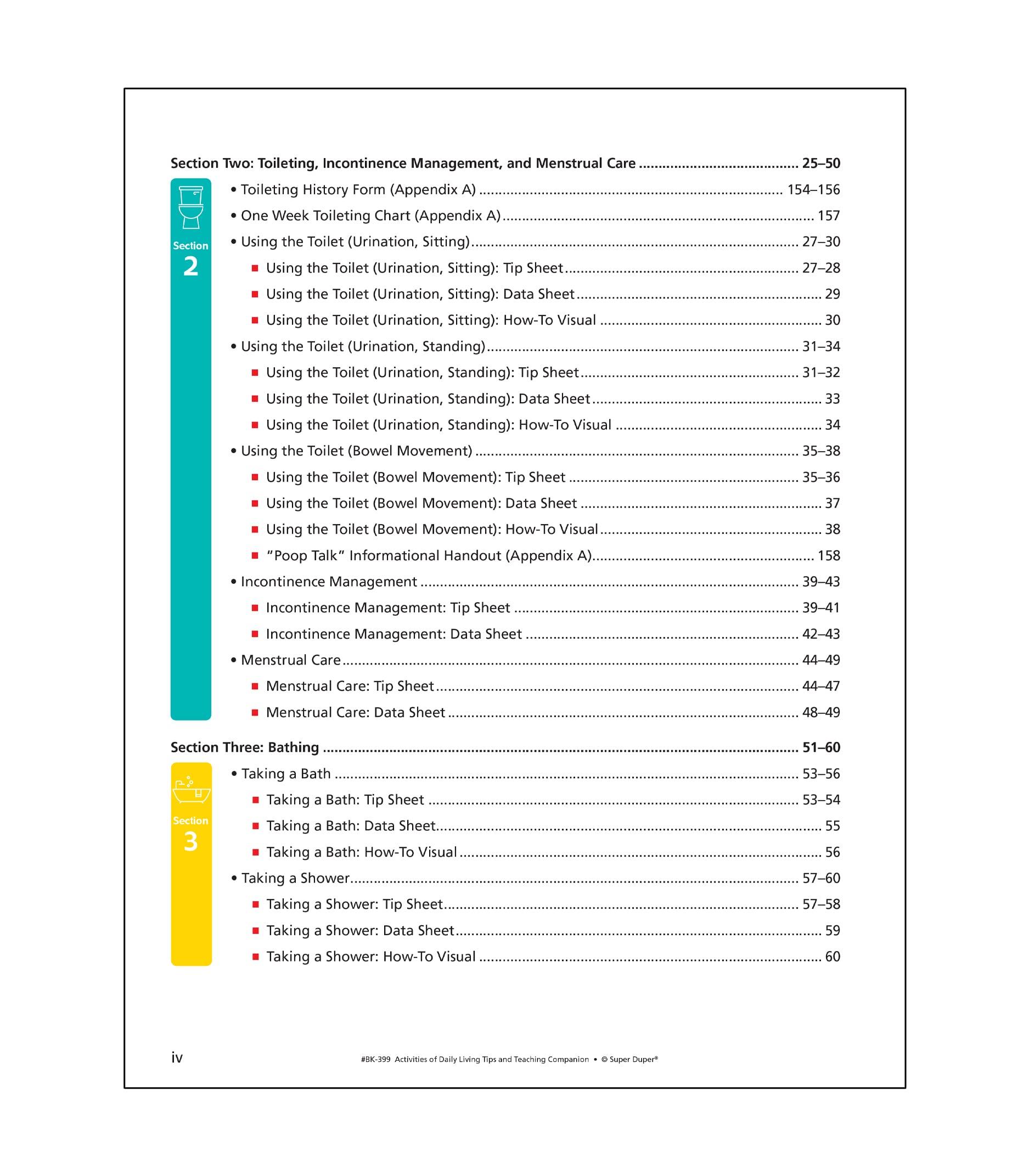 Super Duper Publications | Webber® Activities of Daily Living Bundle Cards and Book | Self-Care Activities and Routines | Occupational Therapy Educational Resource for Children and Adults - Image 3