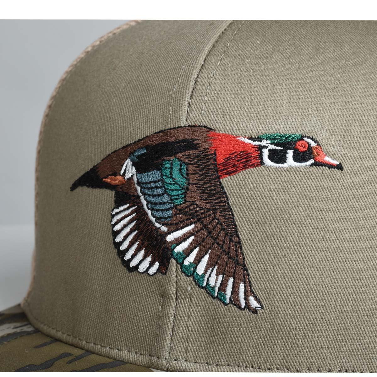 EDTREK Outdoorsman Pro Trucker Breathable Mesh Performance Cap - Flat Brim Snapback Hat - Image 4