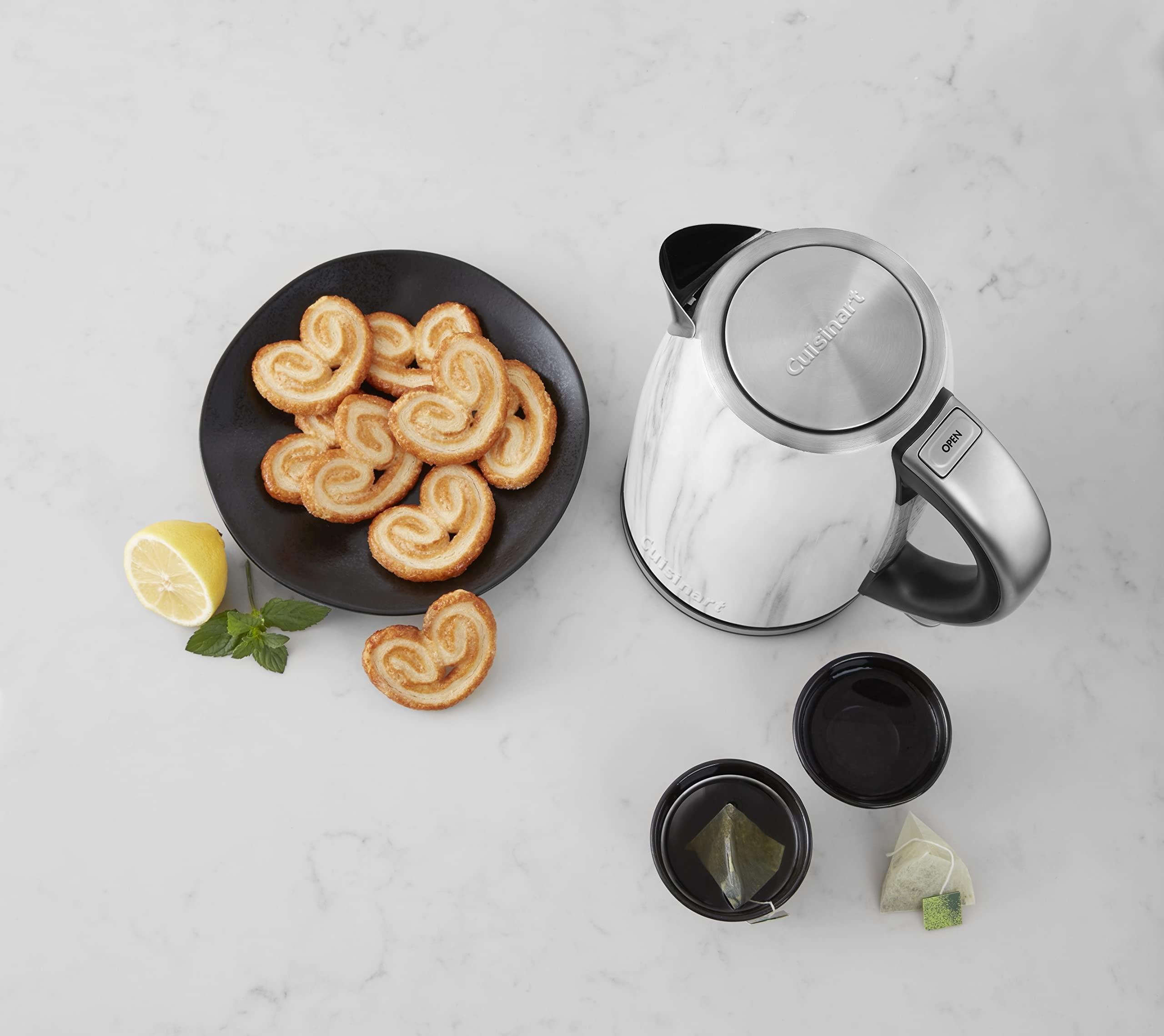 Cuisinart Electric Cordless 1.7-Liter Tea Kettle, Marble, JK-17MTG - Image 2