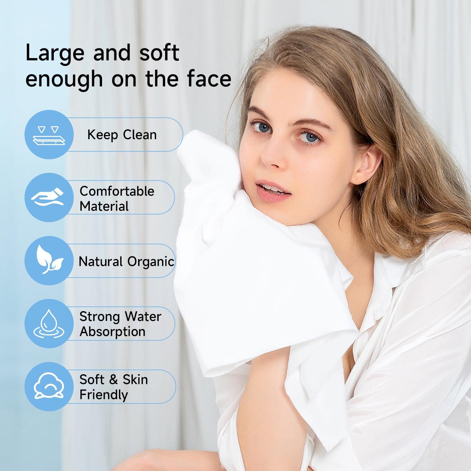 11.8in x 21.3 in Compressed Towels Thicker Style Magic Disposable Face Compressed Towel, Portable Washcloth Reusable for Travel Home, Outdoor Sports, Beauty Salon 12Packs - Image 6