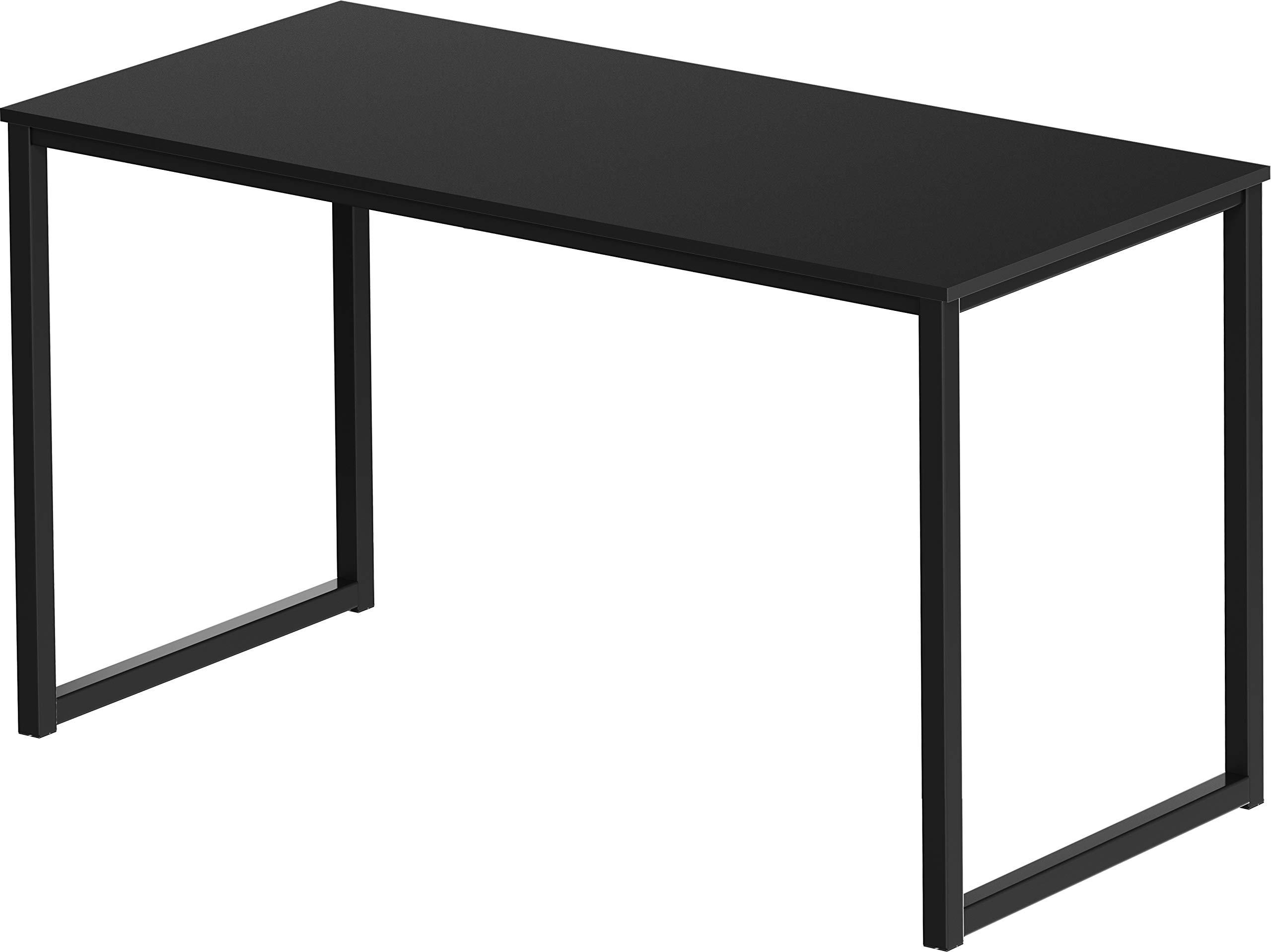 SHW Mission Home Office 48-Inch Computer Desk, Black - Image 4