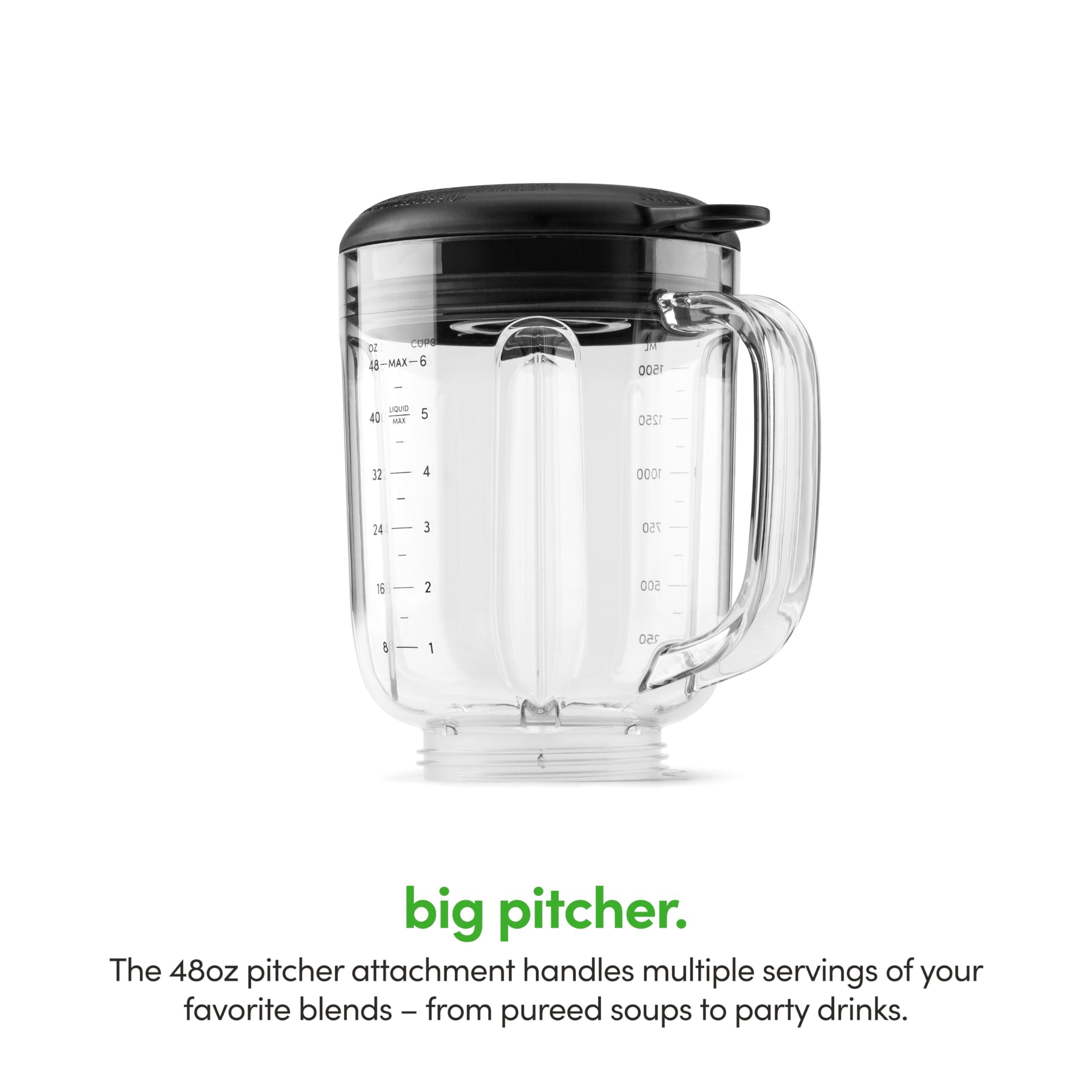 magic bullet Combo Blender, 48oz Pitcher, Blending Cup, Simple Speed Dial – MBF50200 - Image 7