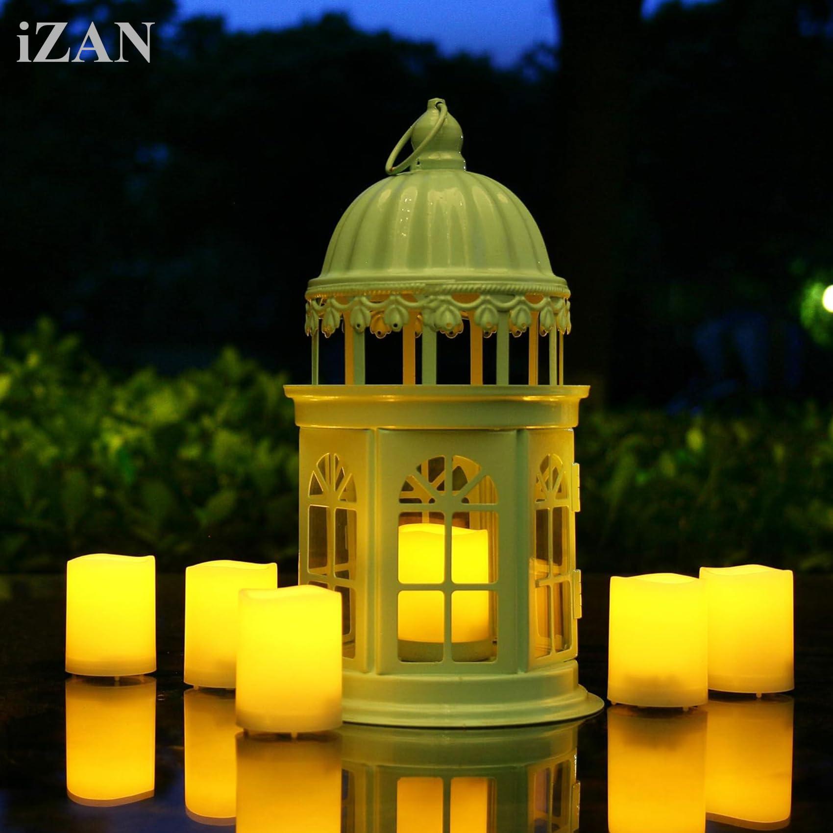 36 Pack Flameless Battery Operated LED Votive Candles Flickering Electric Fake Tea Lights Candle Bulk Set for Christmas Home Party Decorations Wedding Supplies 1.5x2 inch Batteries Included - Image 4
