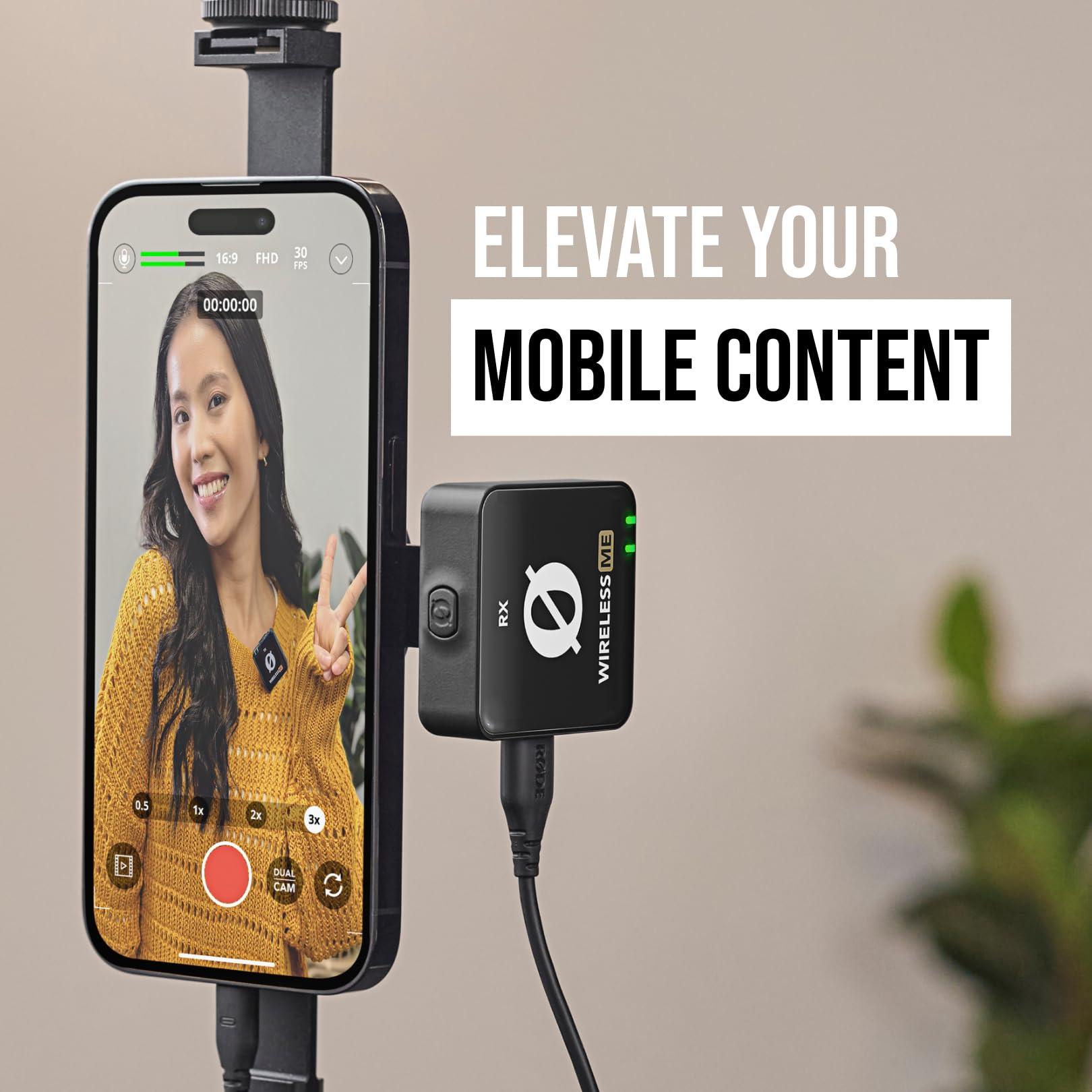 RØDE Magnetic Mount Smartphone Accessory Mount With Cold Shoe Slots and a 1/4-inch Thread (MagSafe Compatible) - Image 4