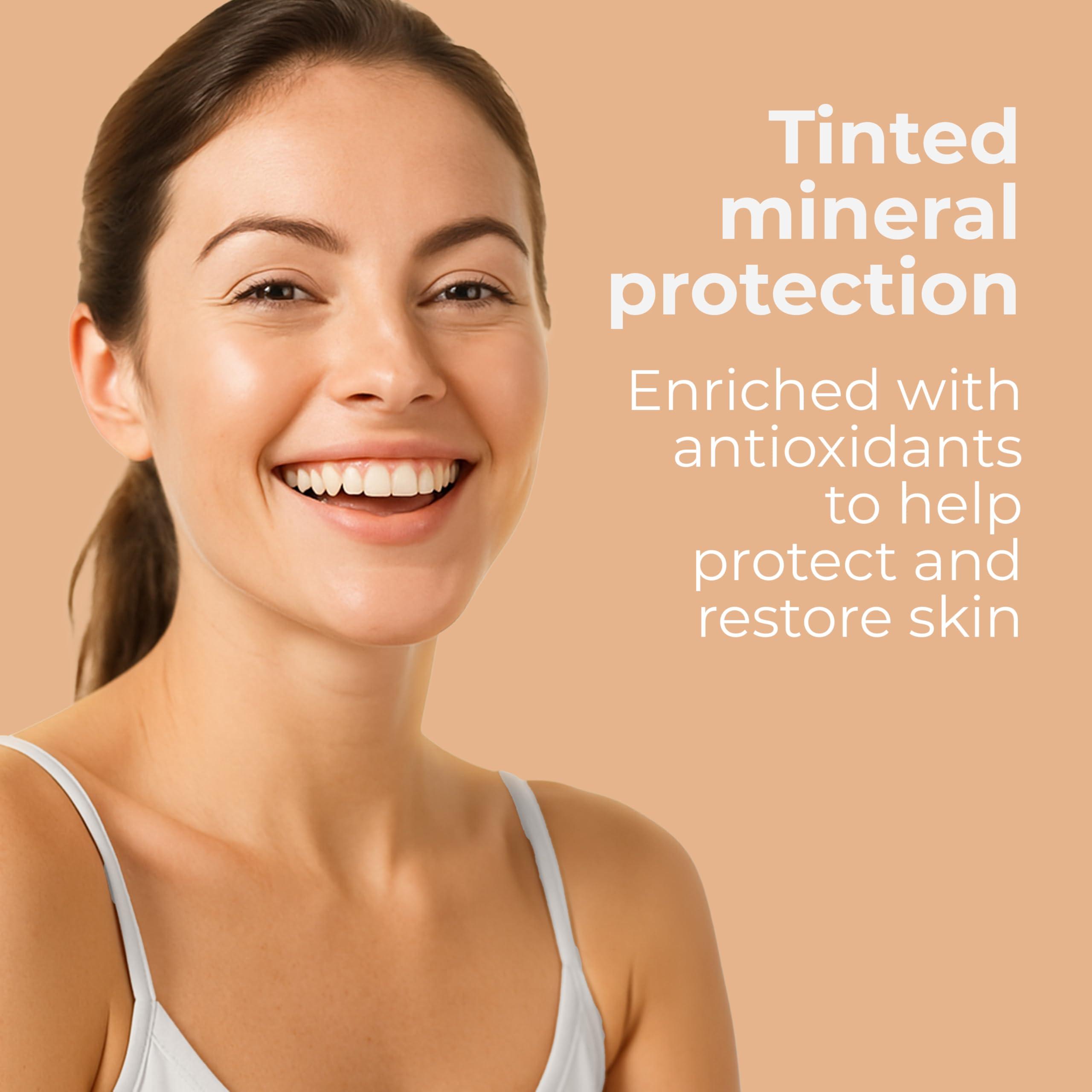 EltaMD UV Physical Tinted Sunscreen for Face, SPF 41 Tinted Sunscreen, 100% Mineral Active Sunscreen - Image 5