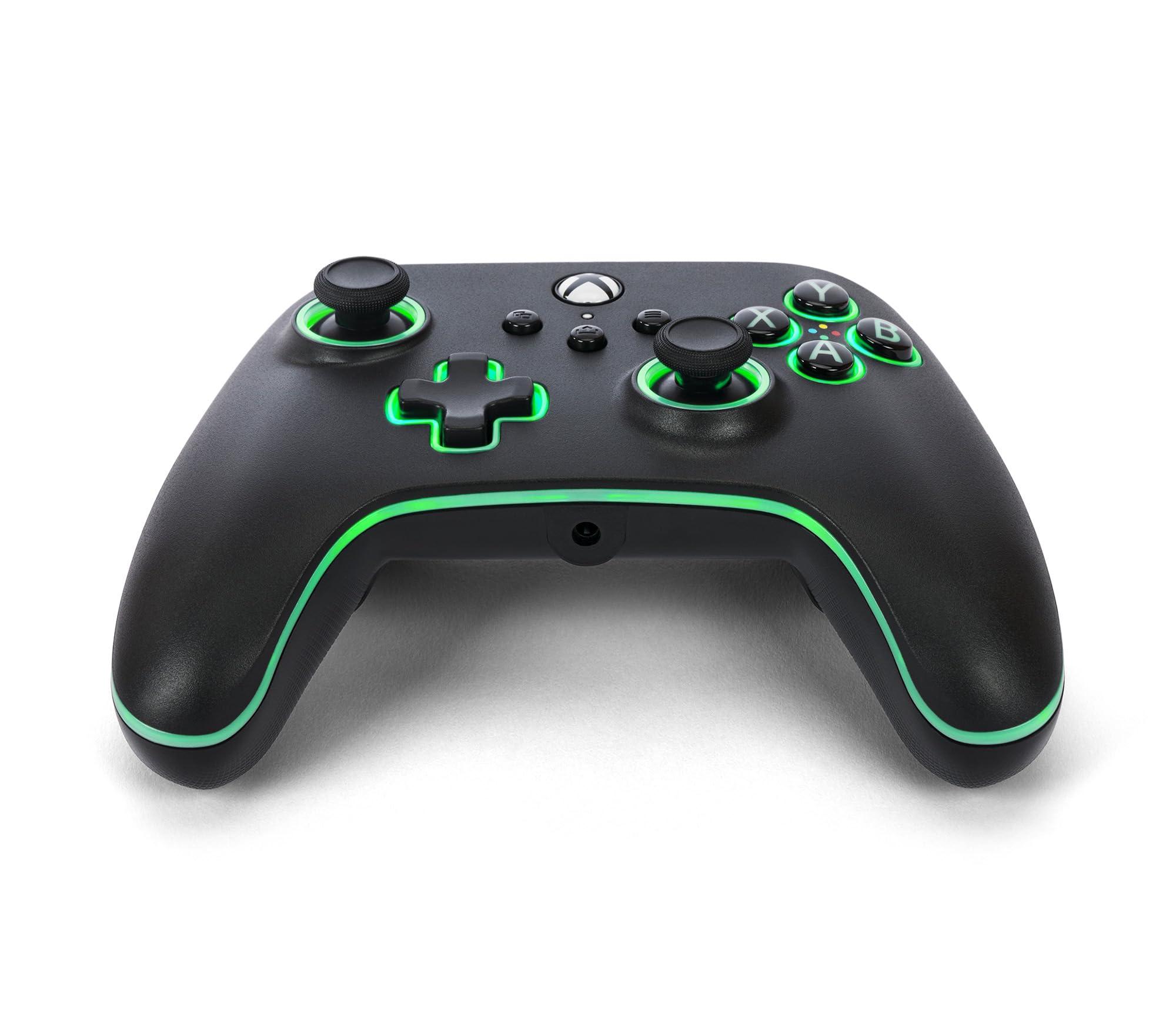 PowerA Advantage Wired Controller for Xbox Series X|S with Lumectra - Black, gamepad, wired video game controller, gaming controller, works with Xbox One and Windows 10/11, officially licensed - Image 8