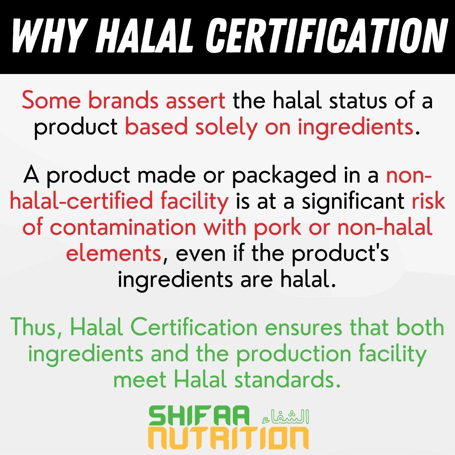 SHIFAA NUTRITION 2 Lbs Halal Whey Protein Powder Creamy Chocolate. 24g Protein, 5g BCAAs & 420mg Glutamine. for Building Lean Muscles & Recovery. Sugar-Free, Keto-Friendly, Gluten-Free, Non-GMO - Image 8
