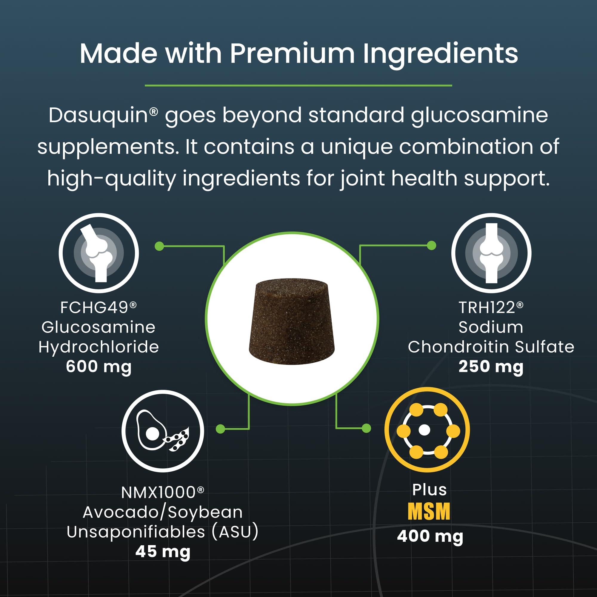 Nutramax Laboratories Dasuquin with MSM Joint Health Supplement for Small to Medium Dogs - With Glucosamine, MSM, Chondroitin, ASU, Boswellia Serrata Extract, and Green Tea Extract, 84 Soft Chews - Image 5