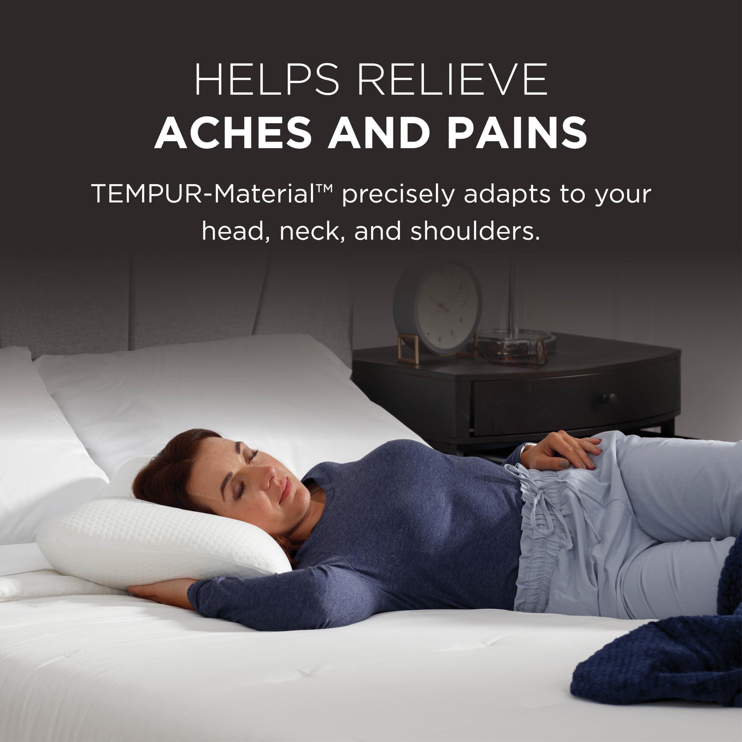 Tempur-Pedic Memory Foam Symphony Pillow Luxury Soft Feel, Standard, White - Image 5