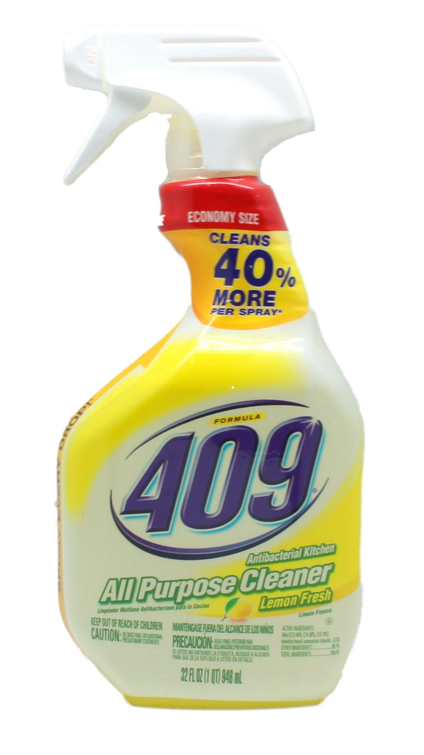 Dorm Room Multipurpose Cleaning Kit Value Pack with Formula 409 Multi-Surface Cleaner - Lemon Fresh, WINDEX Original Glass Cleaner & More - Image 3