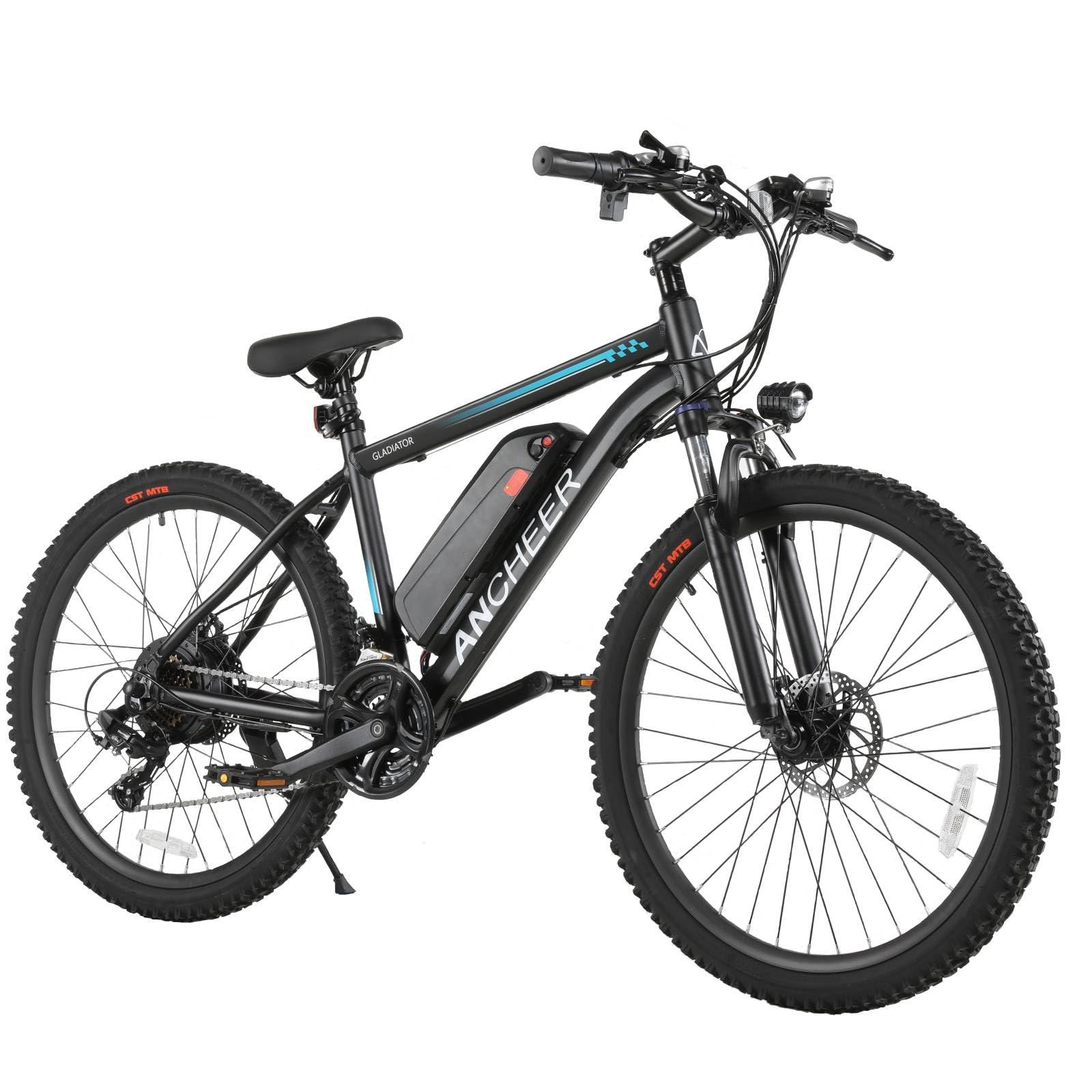 ANCHEER Electric Bike for Adults, Peak 750W Ebike, 3H Fast Charge, 55 Miles, 22MPH Electric Bicycle, 48V 499Wh Battery, 26" Gladiator Electric Mountain Bike, 21Speed, UL 2849 Certified - Image 4