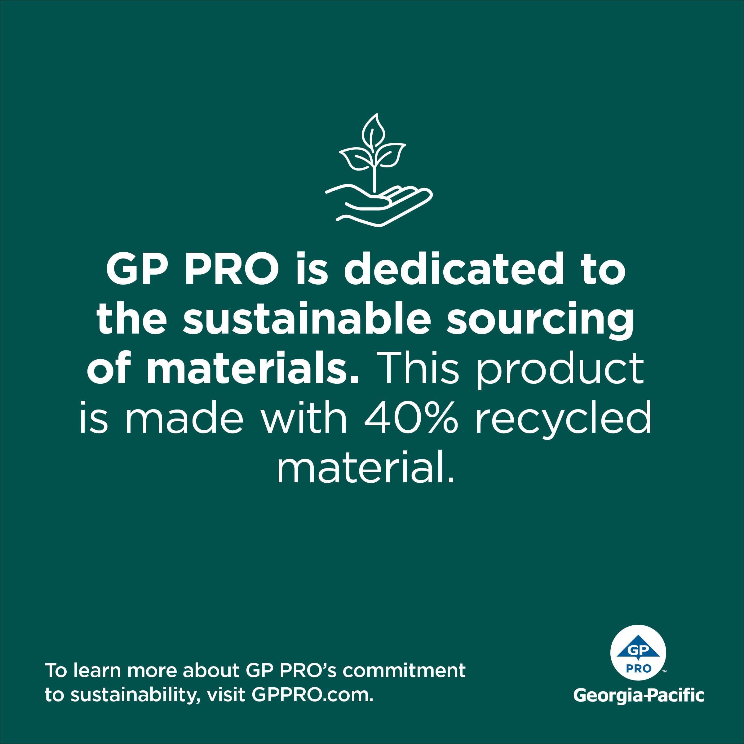 Pacific Blue Ultra 8” High-Capacity Recycled Paper Towel Roll by GP PRO (Georgia-Pacific), White, 26490, 1150 Feet Per Roll, 6 Rolls Per Case - Image 12