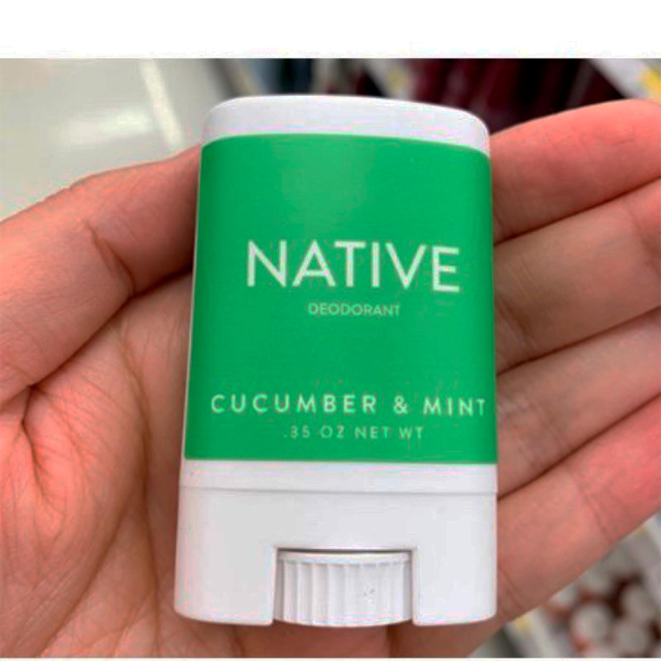 Native Deodorant Mini - For Men & Women - Sea Salt & Cedar - Trial Size - 0.35 Oz - Pack Of 02 - Image 9