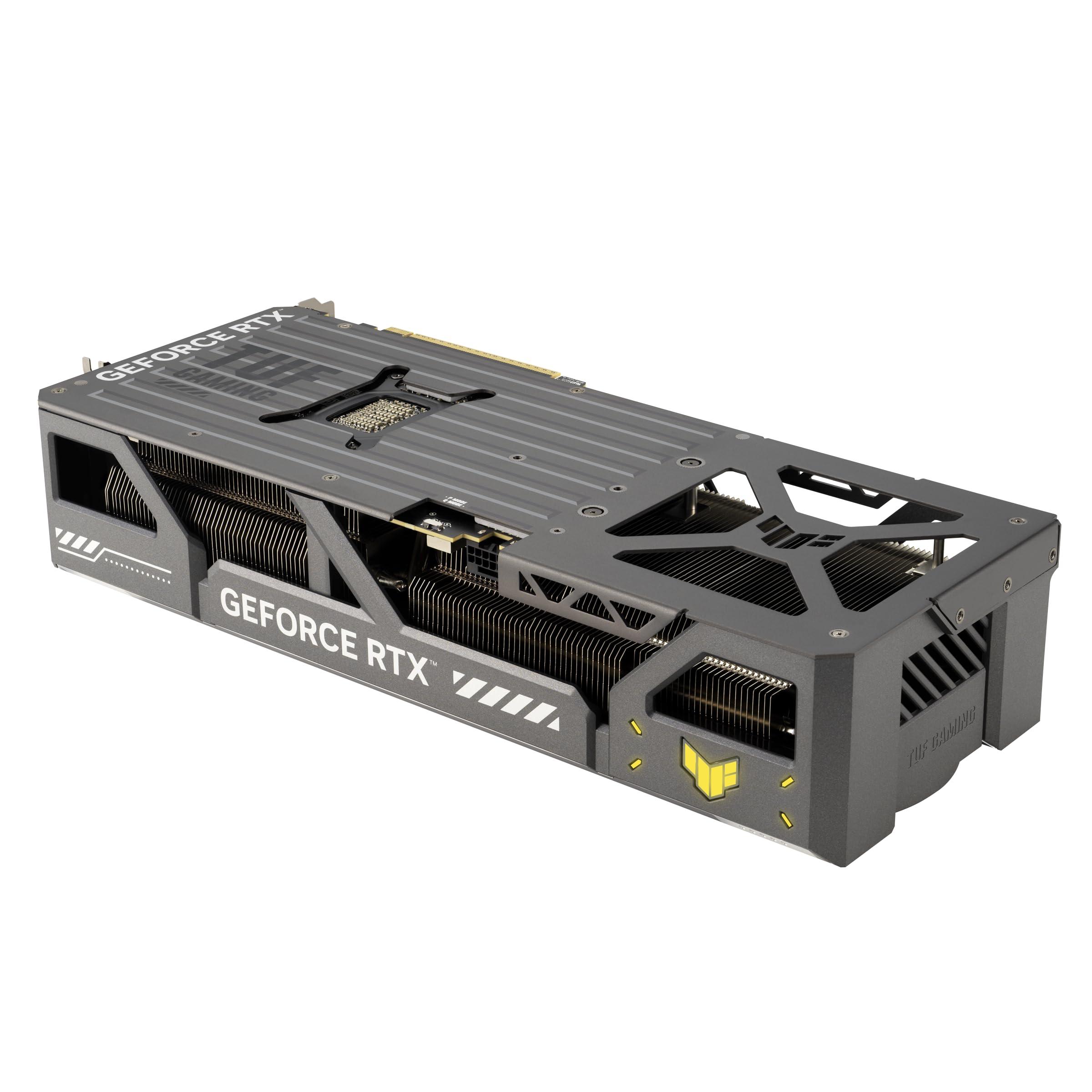 ASUS TUF Gaming GeForce RTX ™ 5080 16GB GDDR7 OC Edition Gaming Graphics Card (PCIe® 5.0, HDMI®/DP 2.1, 3.6-Slot, Military-Grade Components, Protective PCB Coating, axial-tech Fans, Vapor Chamber) - Image 9