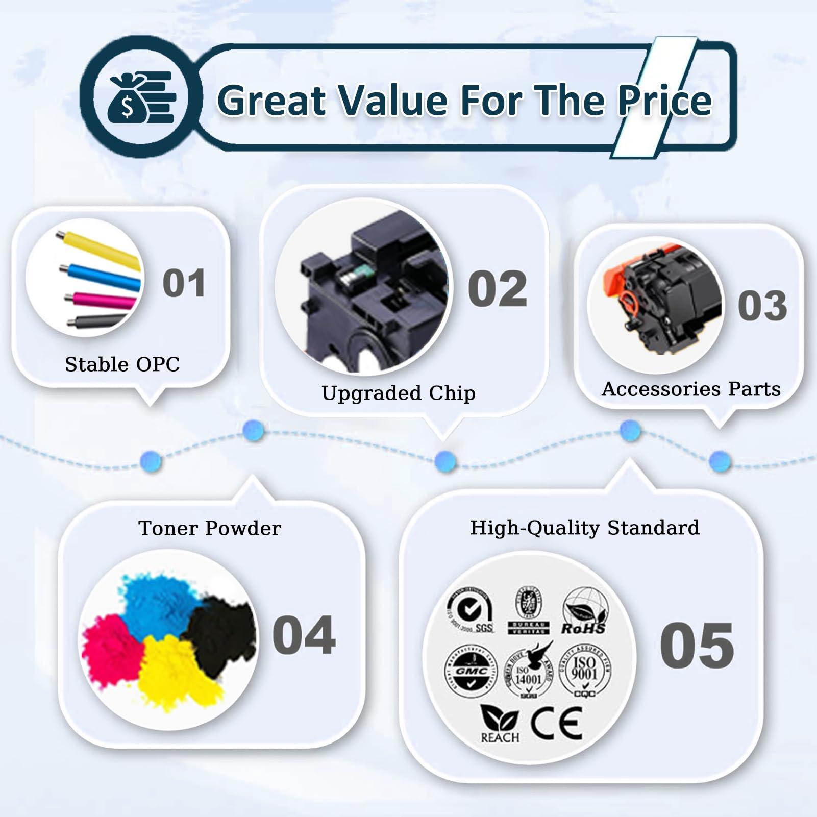 B600 B610 Toner Cartridge Replacement for Xerox B600 B610 106R03946 Black Toner Cartridges Compatible for Xerox VersaLink B600 B605 B610 B615 Printers, 1 Pack - Image 4