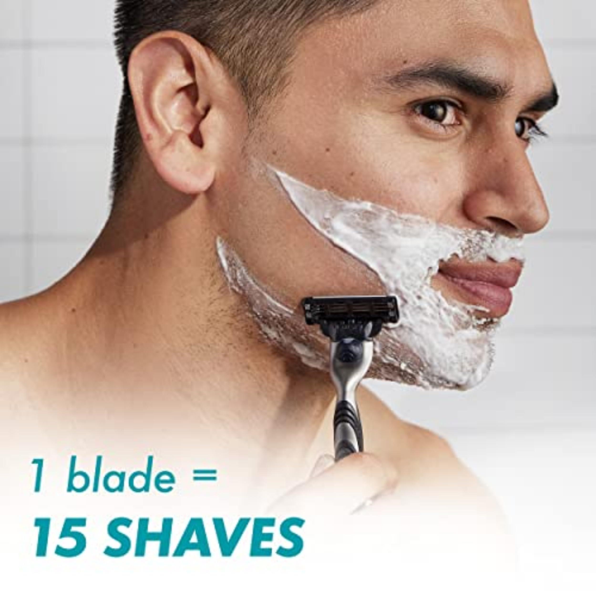 Gillette Mach3 Razor Blades for Men, 3-Blade Razor Refills, 15 Count - Image 3