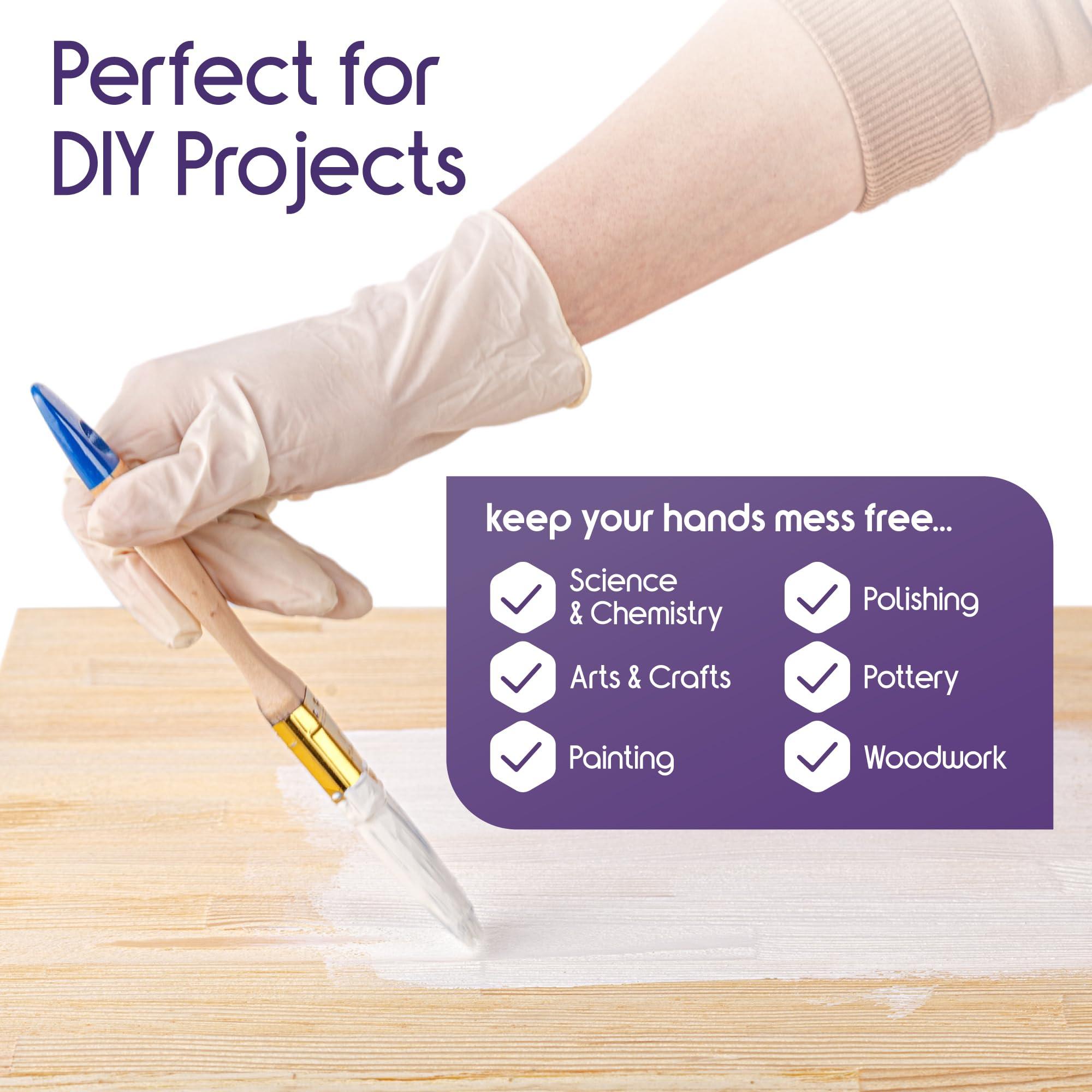 Inspire Stretch Vinyl Exam Gloves | THE ORIGINAL Quality Disposable Latex Free Medical Glove Cleaning Cooking Food Service Labs Healthcare and Household, Medium 1000 Count - Image 6