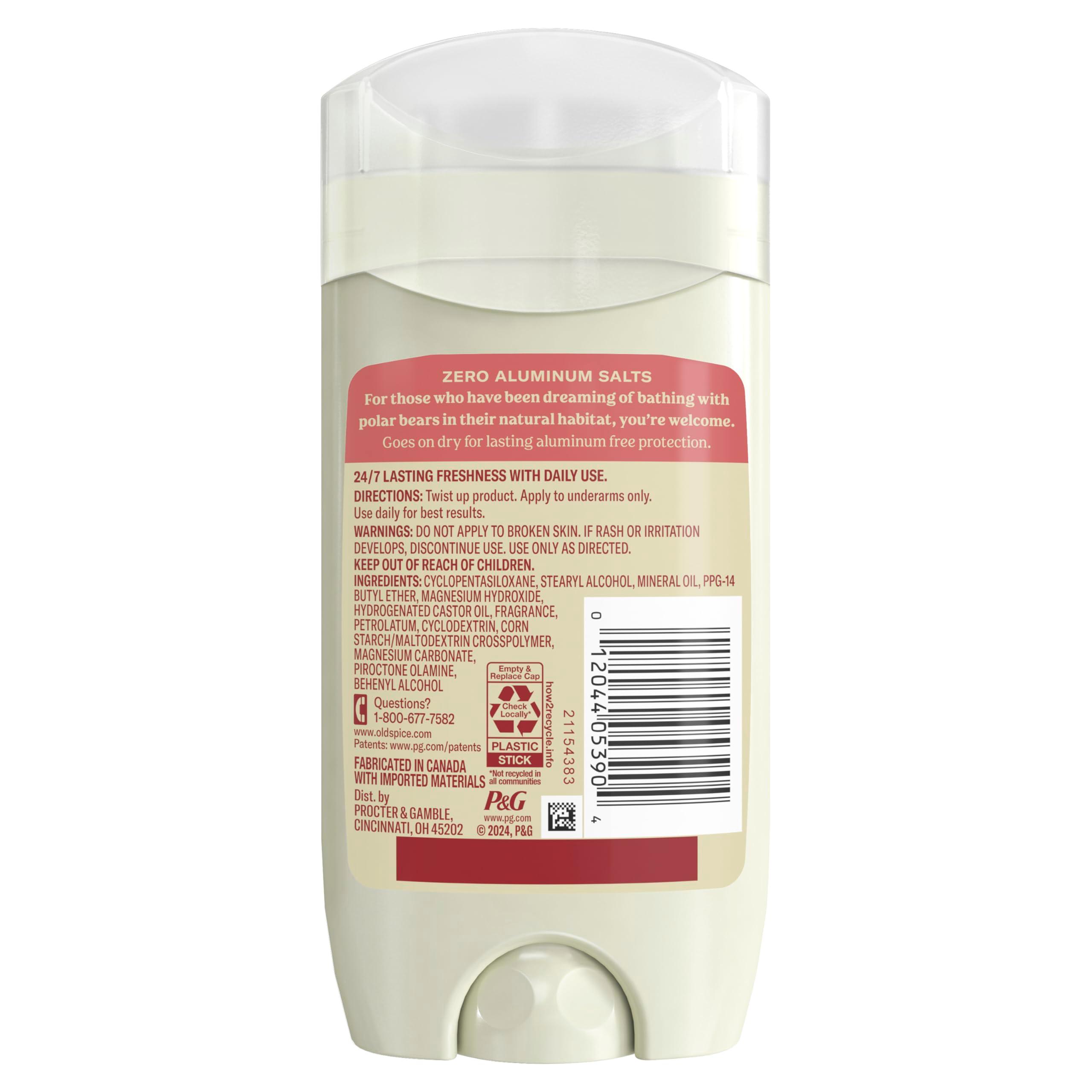 Old Spice GentleMan's Aluminum Free Dry Feel Deodorant for Men, 24/7 Lasting Freshness, Gentle on Skin with Skin Conditioners, Himalayan Sea Salt + Glacier Water Scent, 3.0 oz (Pack of 3) - Image 9