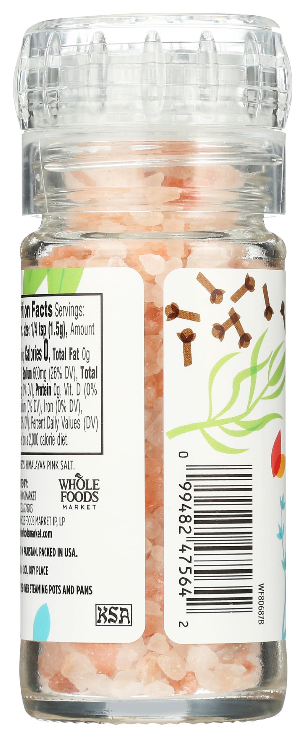 365 by Whole Foods Market, Himalayan Pink Salt Grinder, 3.38 Ounce - Image 3