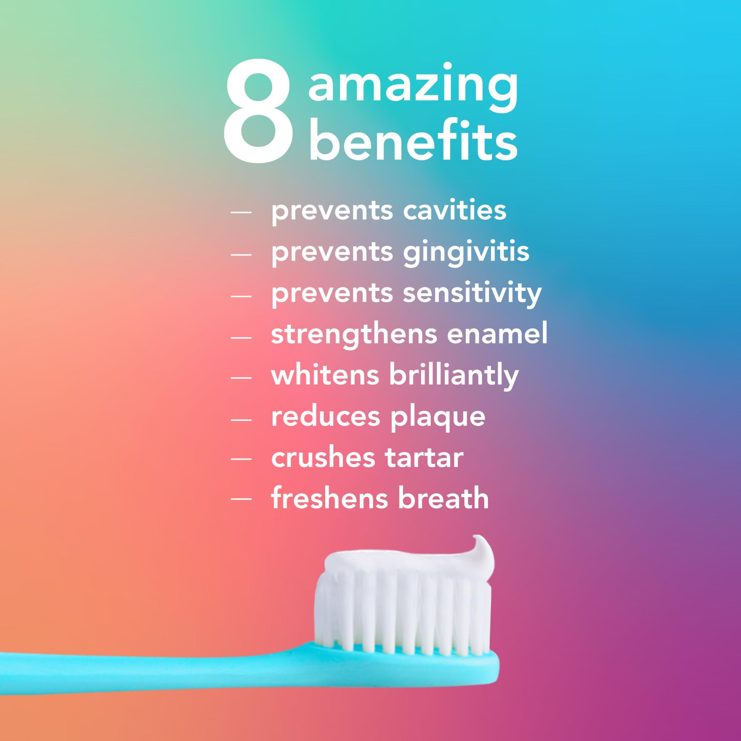hello Mighty Multitasker Fluoride Toothpaste, 8-in-1 Toothpaste with Minty Flavor, Anticavity, Antigingivitis, Antisensitivity, Strengthens Enamel and Whitens, 2 Pack, 4.0 Oz Tubes - Image 4