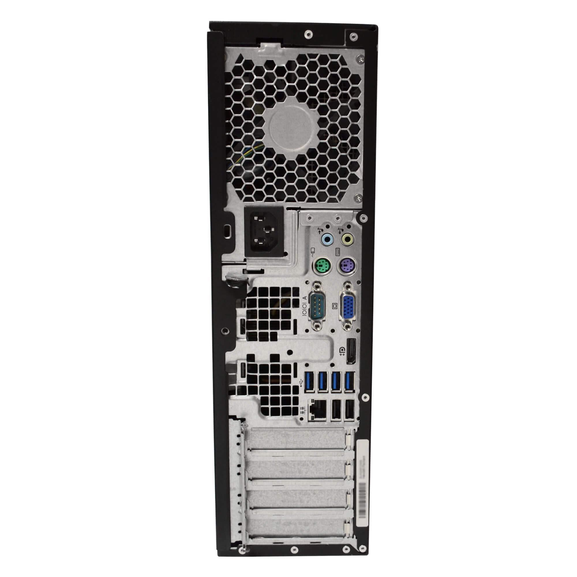 HP Elite Desktop PC Computer Intel Core i5 3.1-GHz, 8 gb Ram, 1 TB Hard Drive, DVDRW, 19 Inch LCD Monitor, Keyboard, Mouse, Wireless WiFi, Windows 10 (Renewed) - Image 2