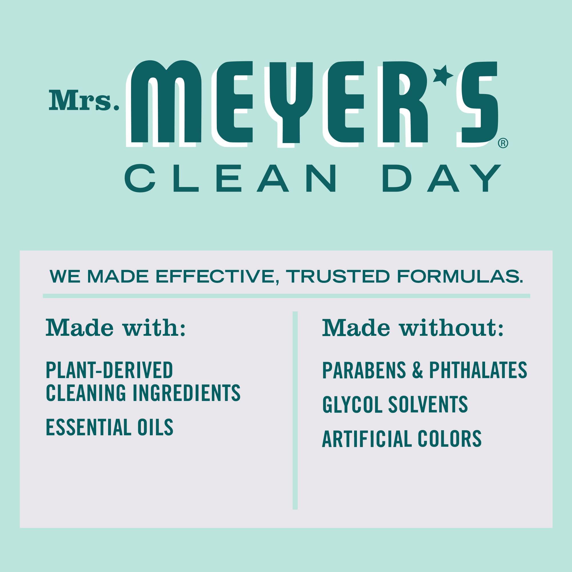 MRS. MEYER'S CLEAN DAY All-Purpose Cleaner Spray, Limited Edition Mint, 16 fl. oz - Pack of 3 - Image 4