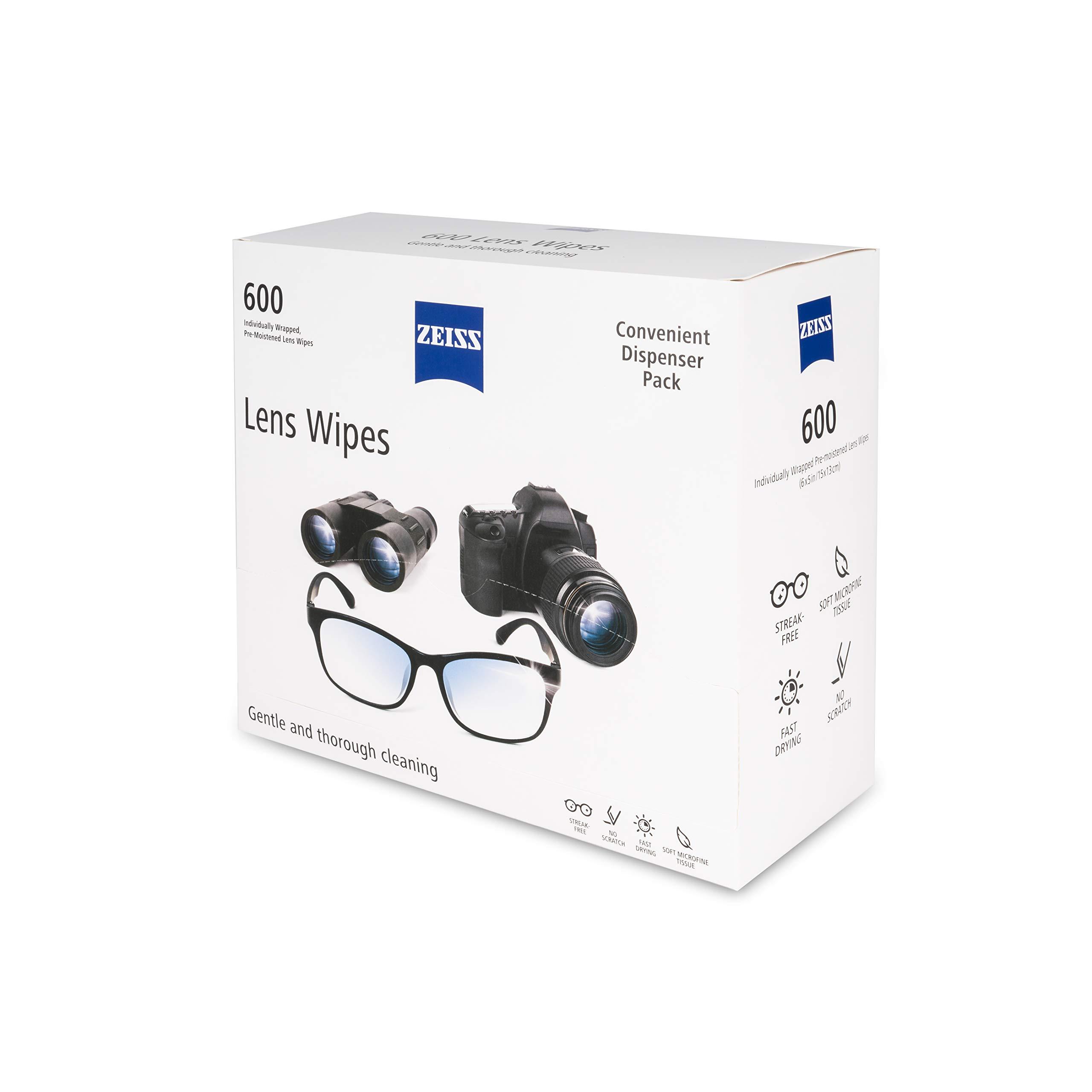 ZEISS Pre-Moistened Lens Cleaning Wipes, 600 Count - Image 2