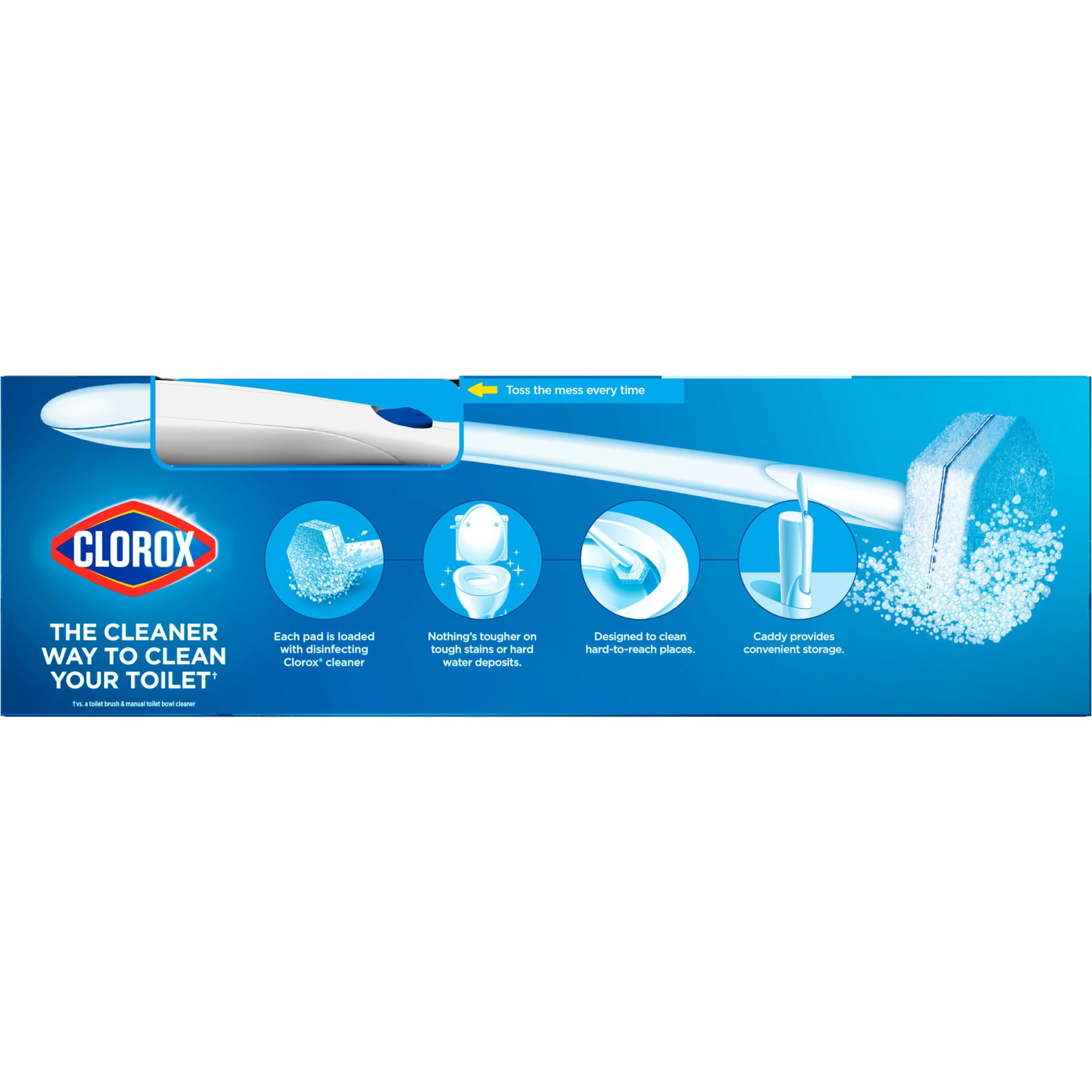 Clorox Toilet Wand Toilet Cleaning Kit, ToiletWand, Caddy and 6 Refills (Pack May Vary) - Image 9