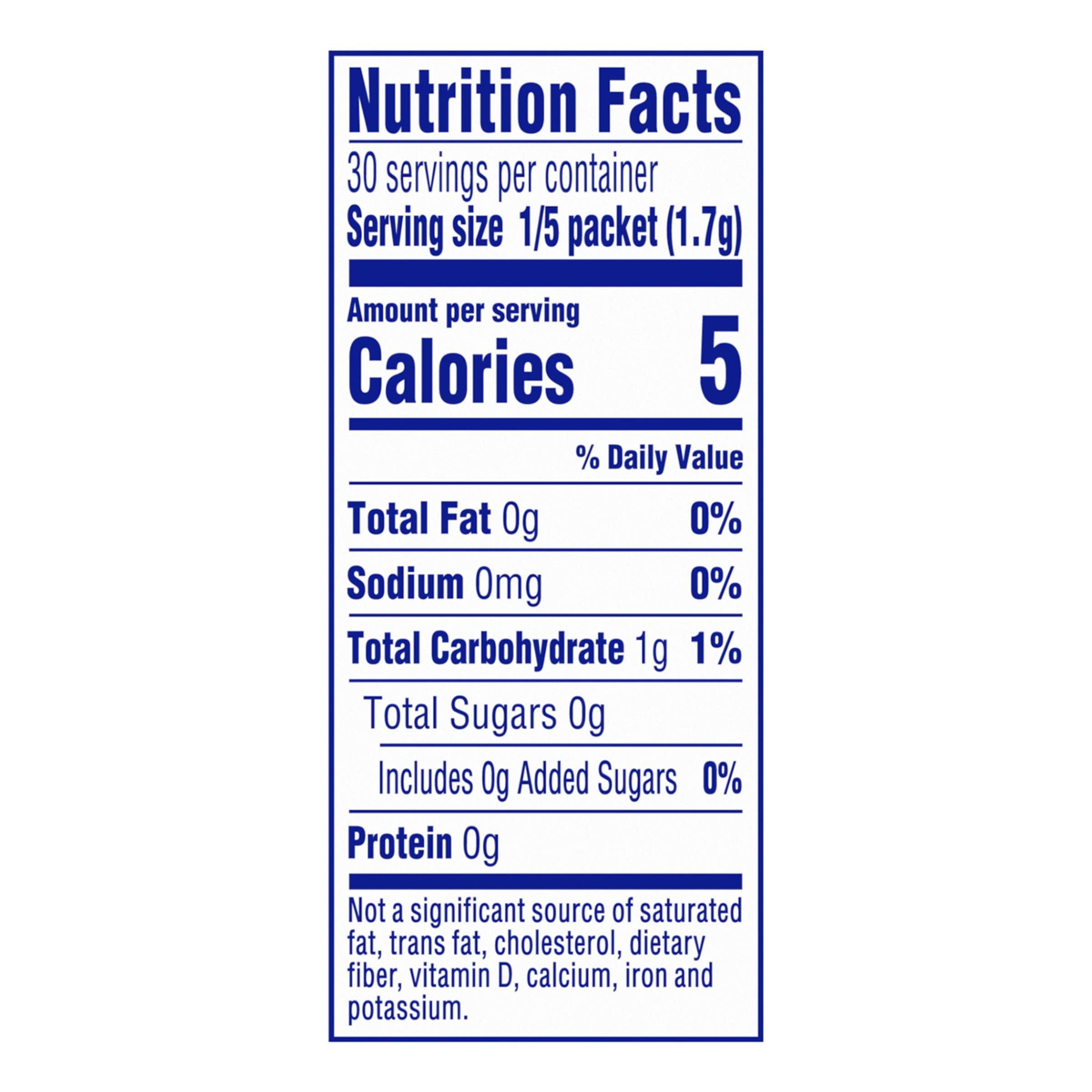 Crystal Light Decaf Lemon Iced Tea Naturally Flavored Powdered Drink Mix, 72 ct Pack, 12 Canisters of 6 Pitcher Packets - Image 2