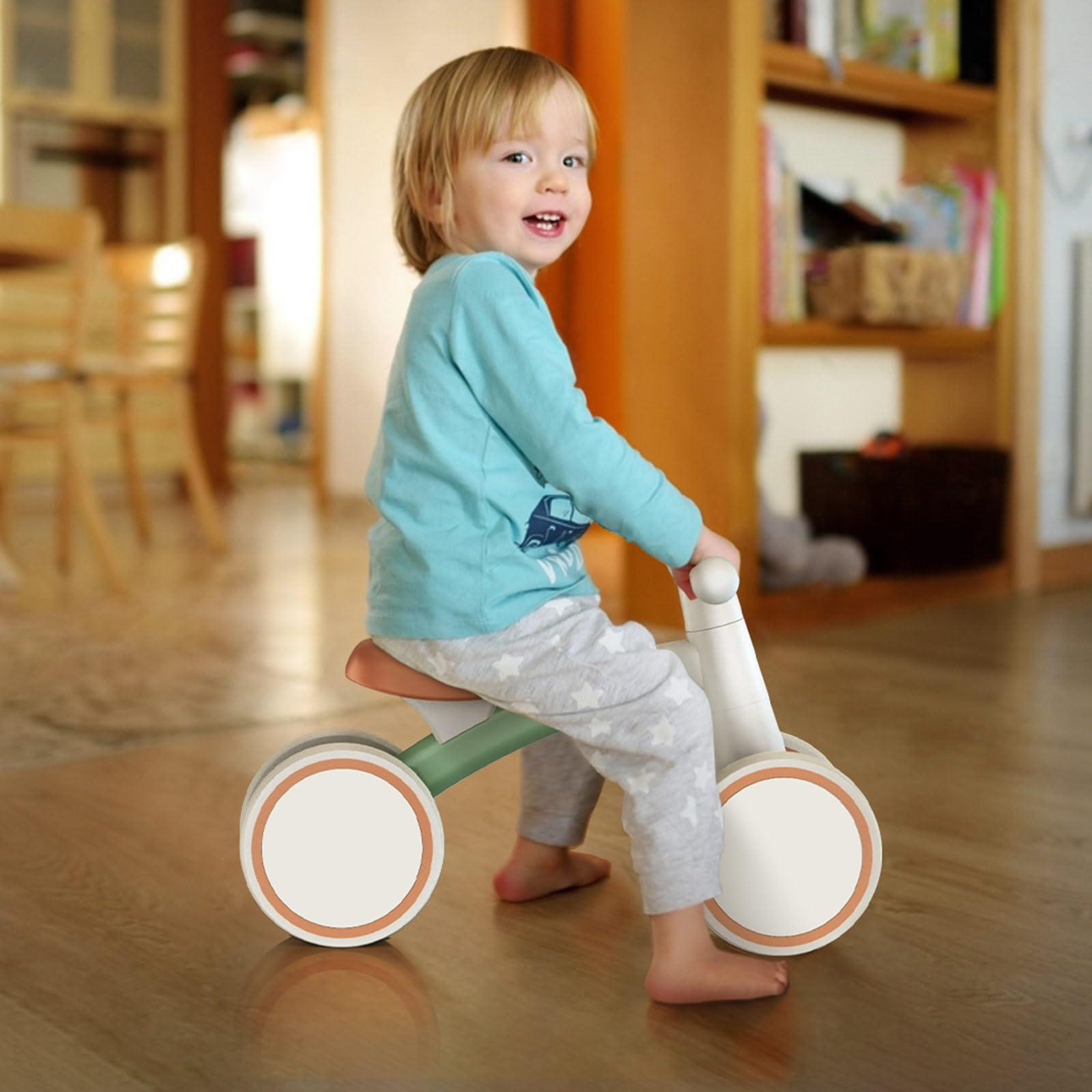 SEREED Baby Balance Bike for 1 Year Old Boys Girls 12-24 Month Toddler Balance Bike, 4 Wheels Toddler First Bike, First Birthday Gifts - Image 8