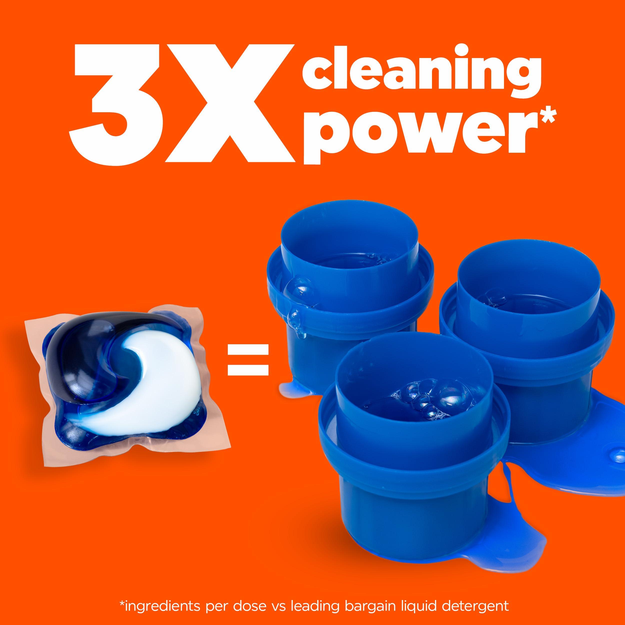 Tide PODS laundry detergent pacs, 3-in-1 Stain Remover, Odor Fighter, Color Protector, 76 Count, HE compatible, Spring Meadow Scent - Image 4