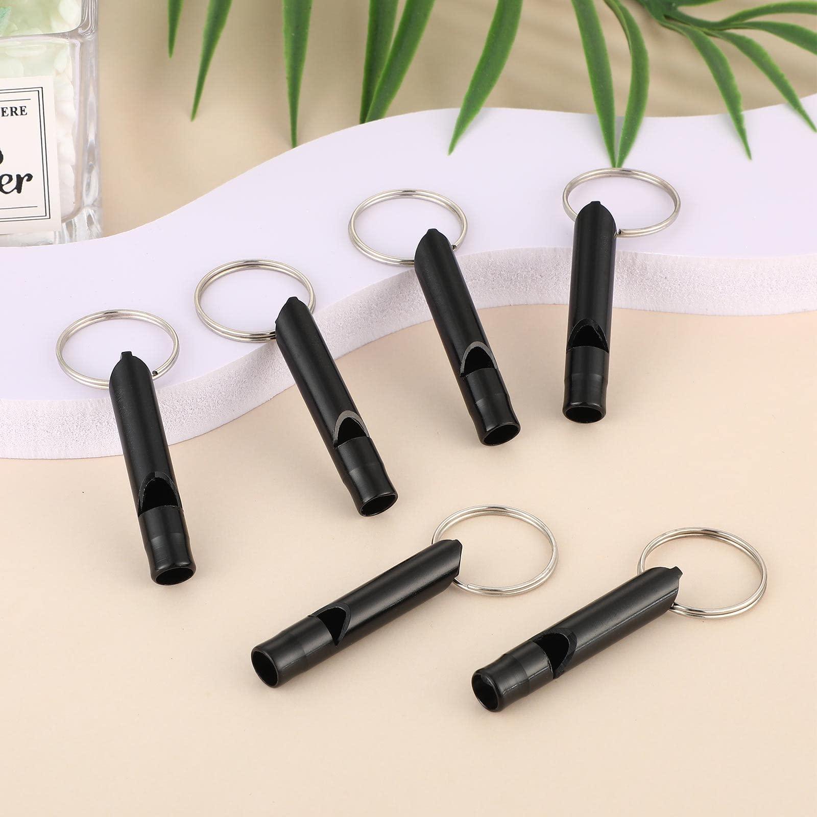 35 Pieces Emergency Whistle with Keychain, Aluminum Emergency Survival Whistle for Camping Hiking Hunting Outdoors Sports, Loud Sound - Image 7