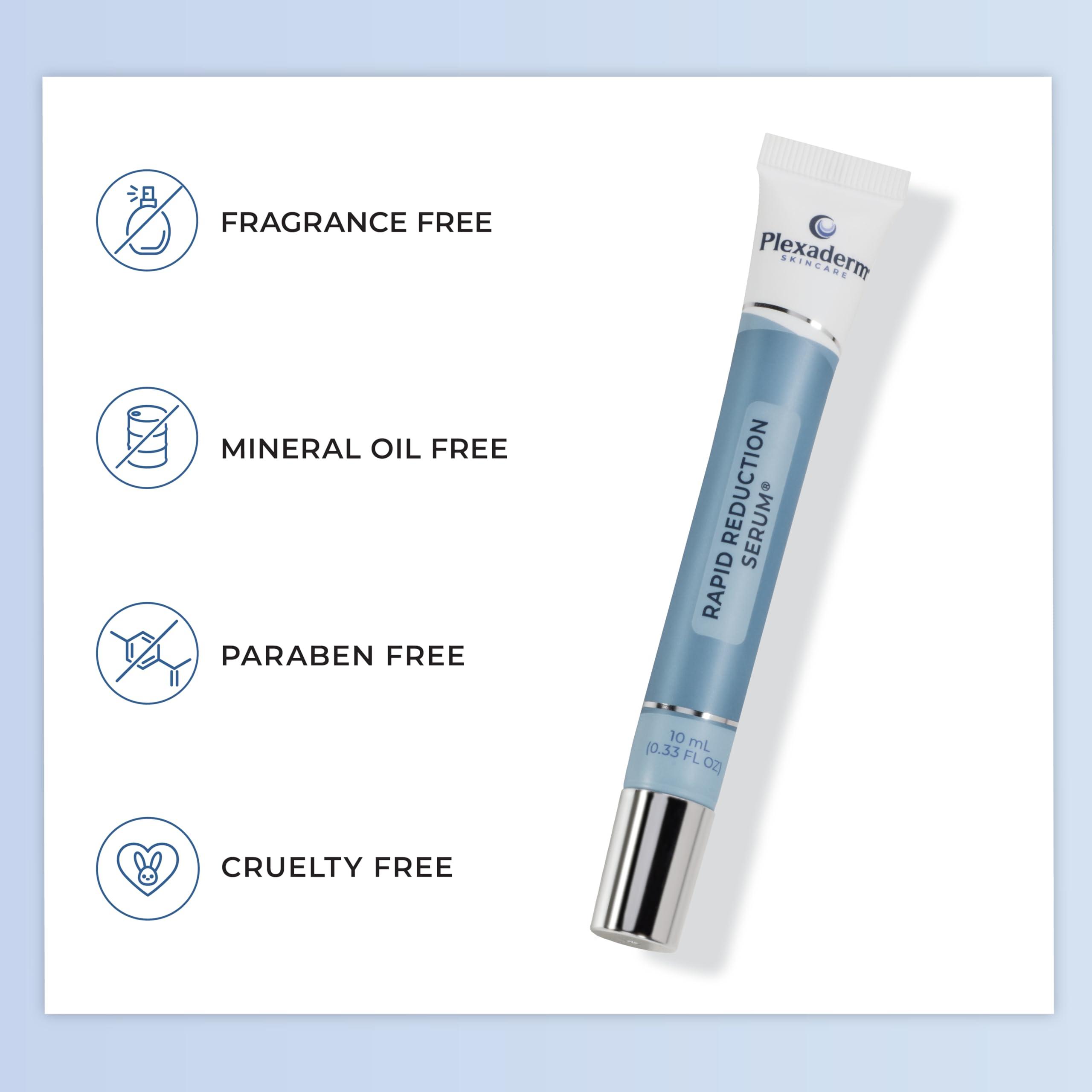 Plexaderm Rapid Reduction Eye Serum - Visibly Reduces Under-Eye Bags, Wrinkles, Dark Circles, Fine Lines & Crow's Feet Instantly, Anti Aging Wrinkle Remover for Face, Full Size Tube - Image 8