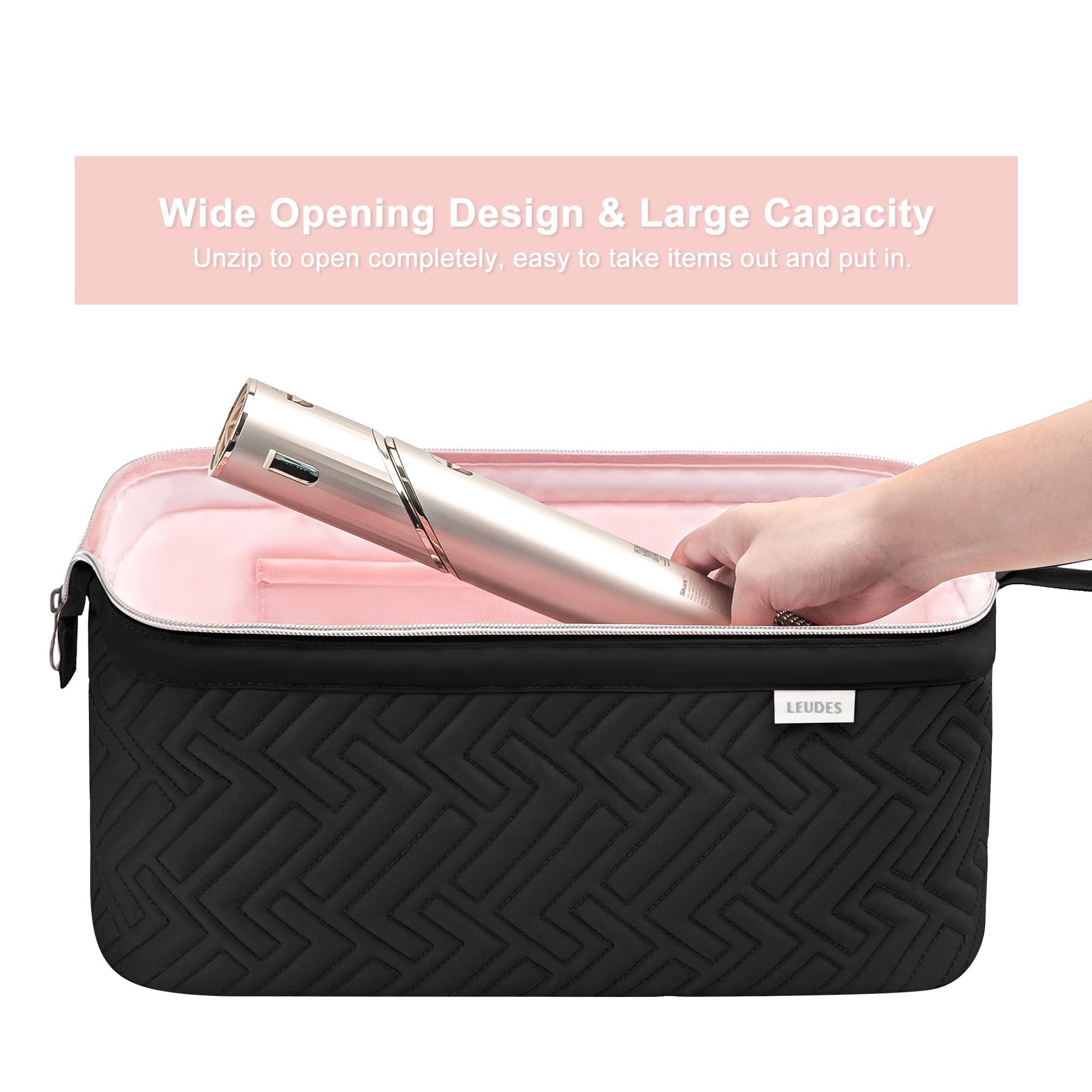 Leudes Hair Tools Travel Bag for Shark Flexstyle Carrying Case Portable Shark Hair Air Wrap Dryer Case Waterproof Dustproof Flat Curling Iron Travel Organizer - Image 6