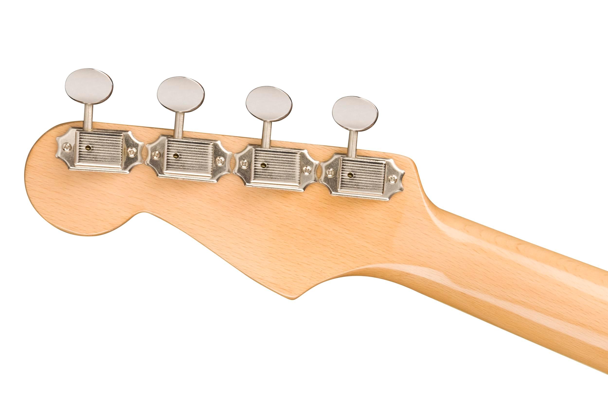 Fender, 4-String Ukulele, Right, 3-Color Sunburst (0970533500) - Image 3
