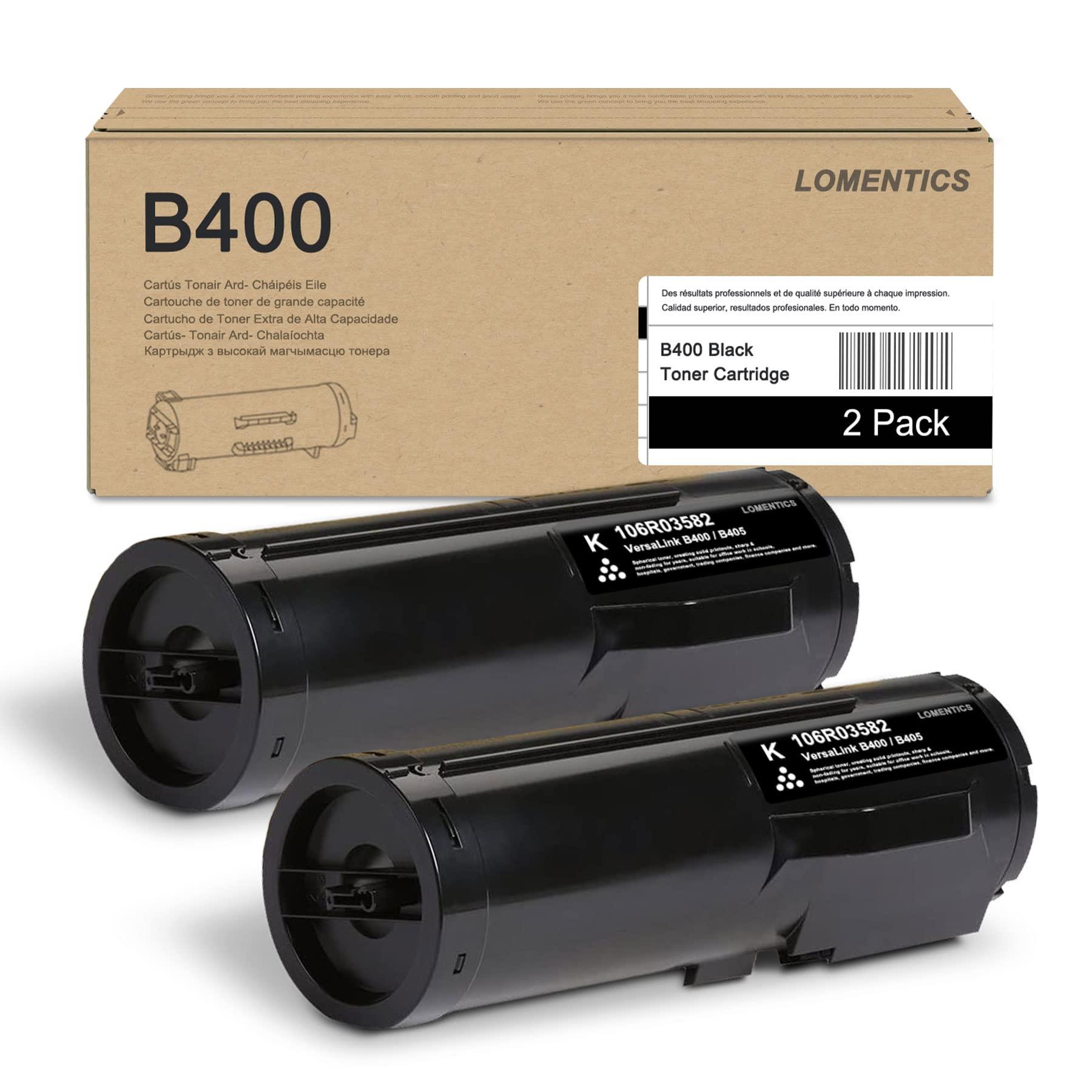 VersaLink B400/B405 High Capacity Toner Cartridge (2-Pack, Black) - 106R03582 Toner Cartridge Replacement for Xerox VersaLink B405 B400 B405DN B400DN B400N B405N Printer